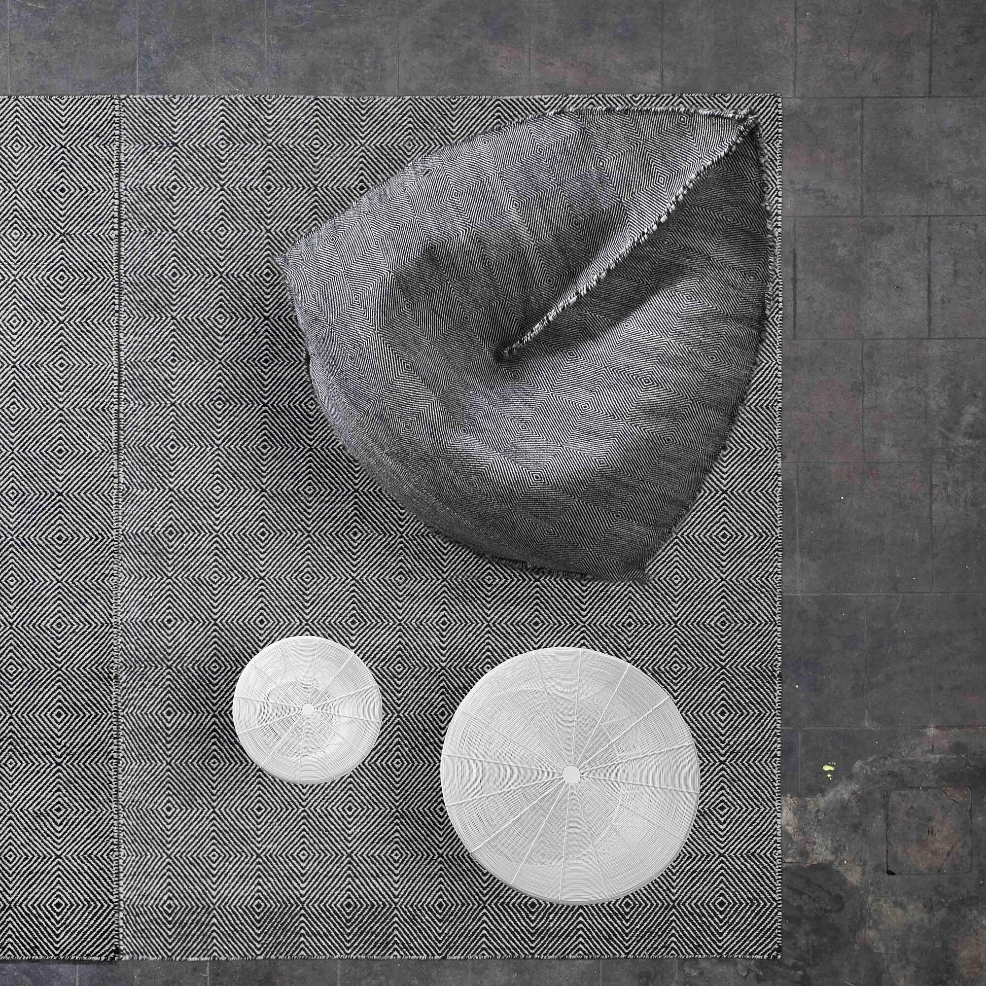 Sail Gan Spaces Pouf/Bean Bag