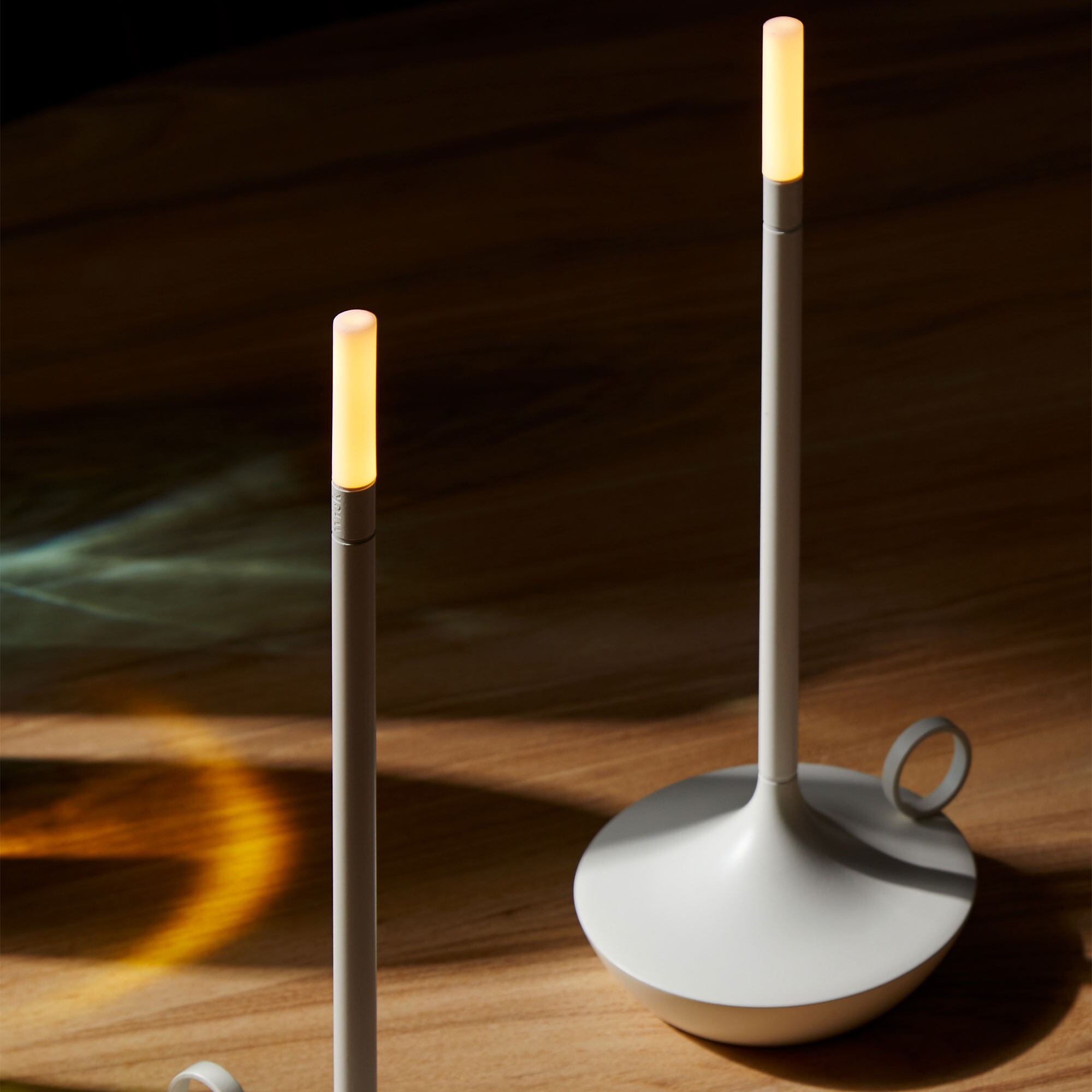 Wick LED Lamp with Battery