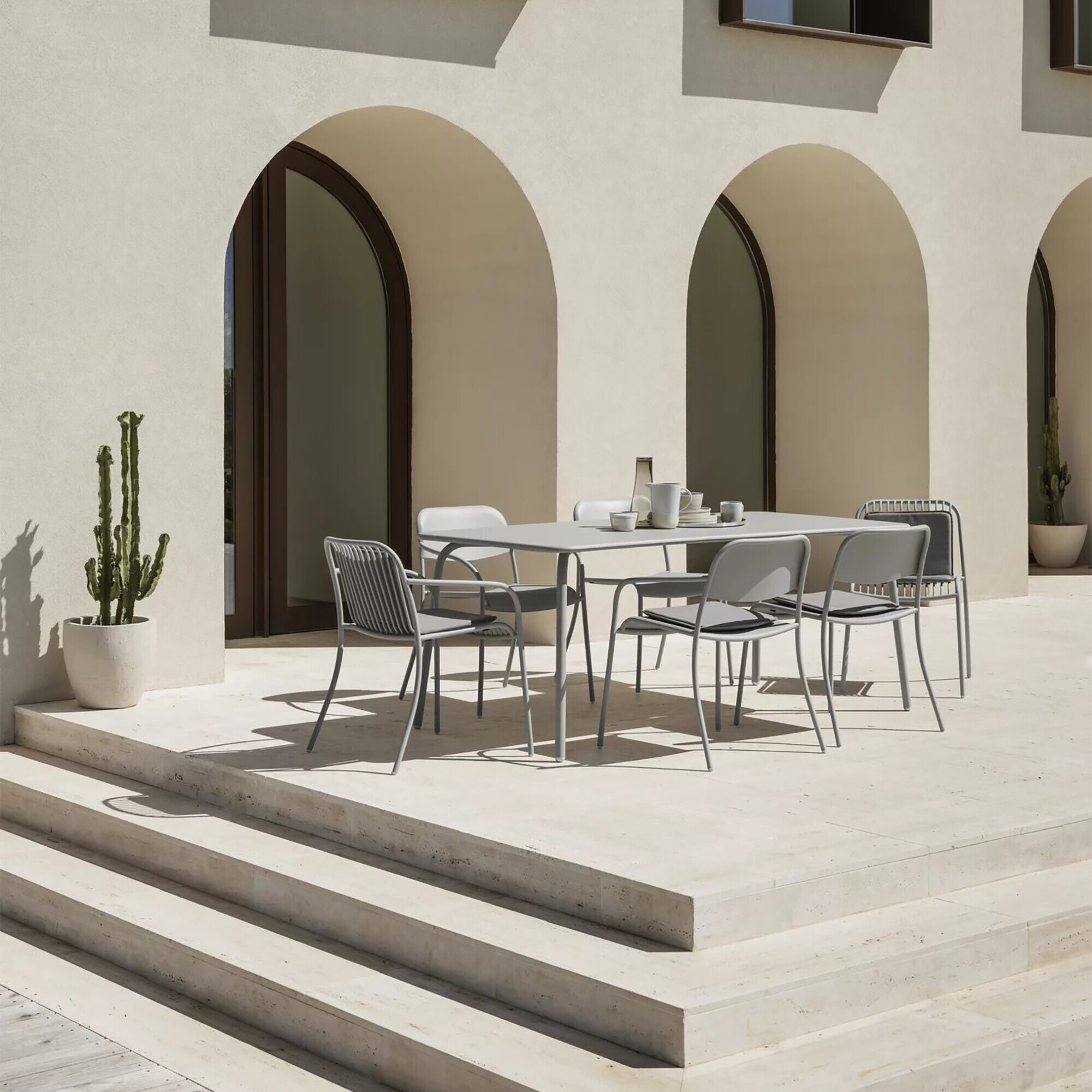 Yua Outdoor Armchair Set of 2