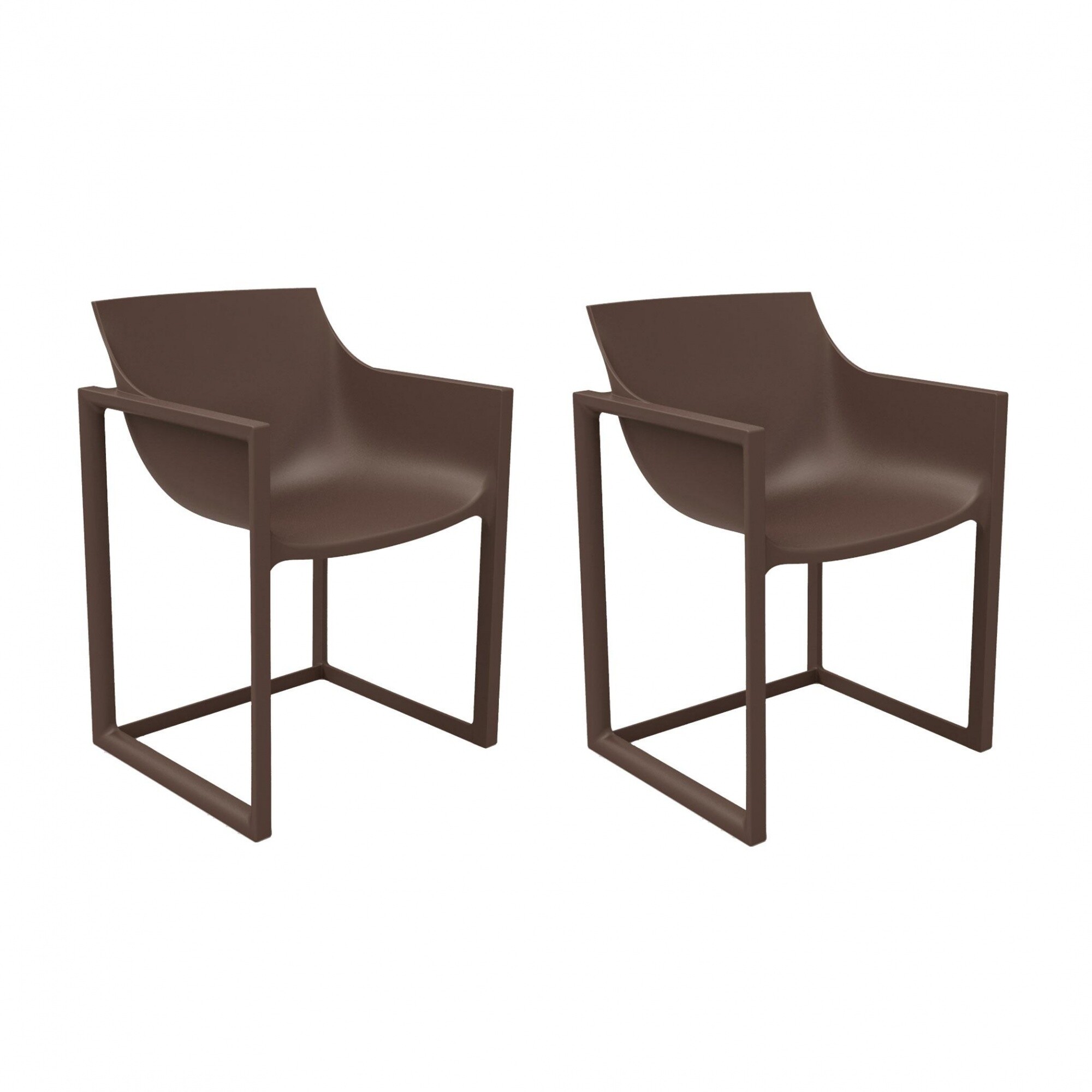 Wall Street Armchair Set of 2