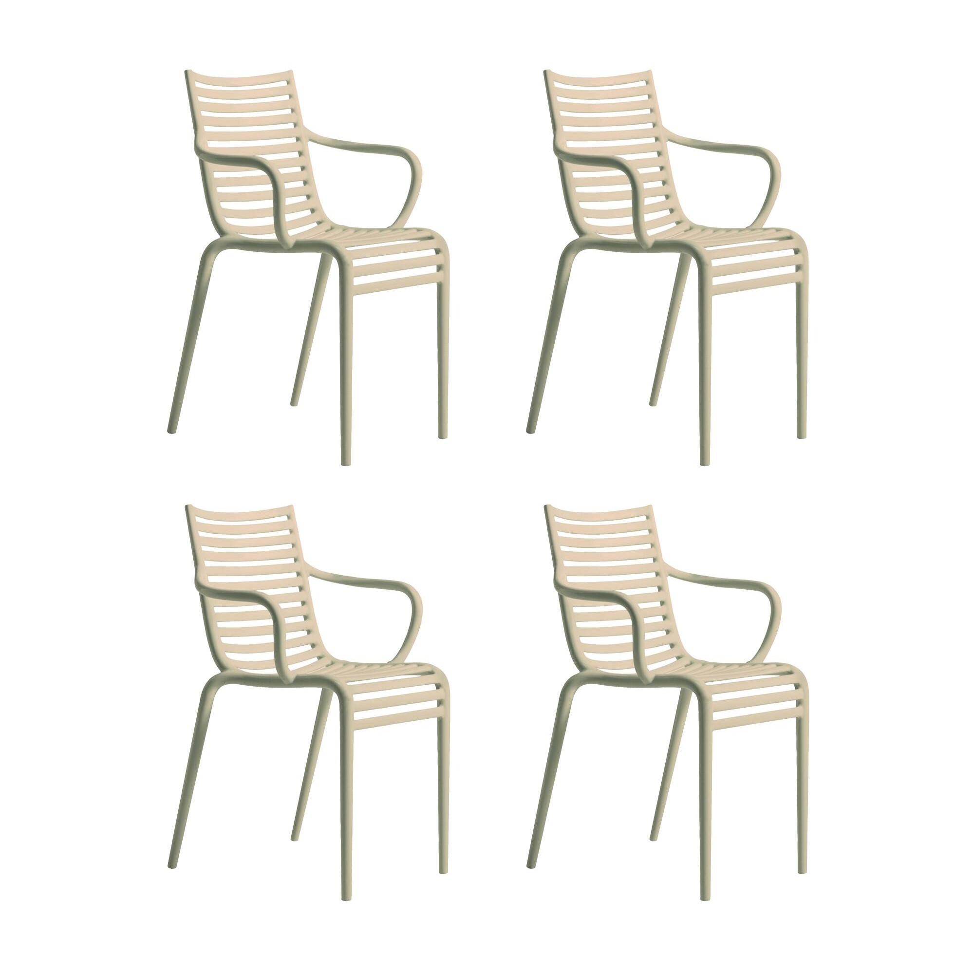 Pip-e Garden Armchair Set of 4