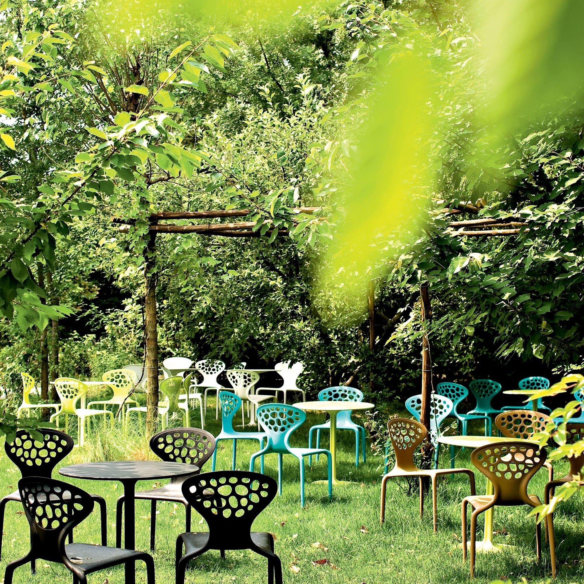 Supernatural Chair with perforated back