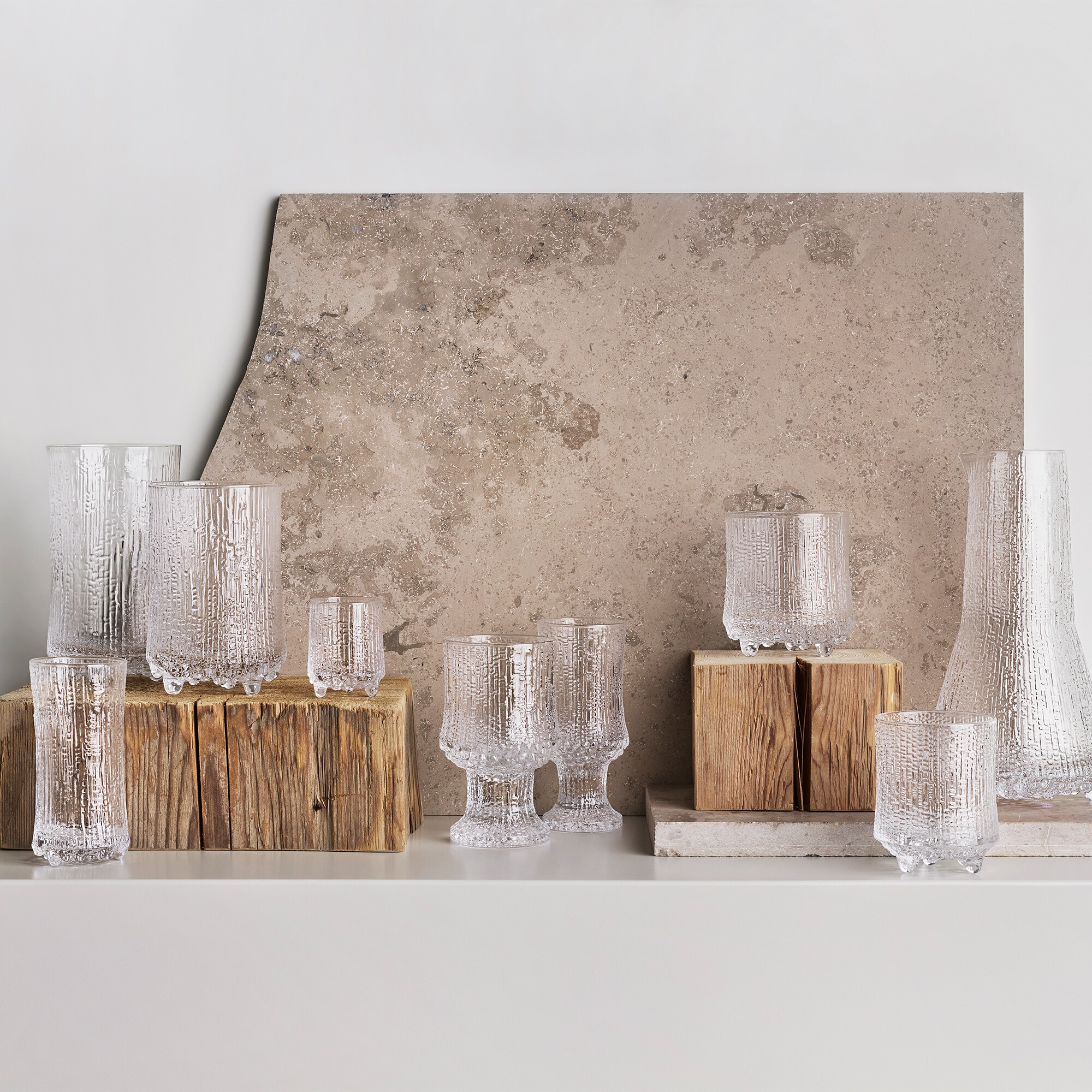 Ultima Thule Glass Vase 180x192mm