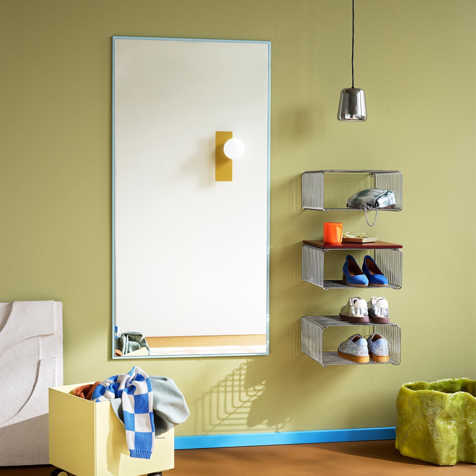 Panton Wire Haft Height Shelf Modul 34.8x17.2x34.8cm