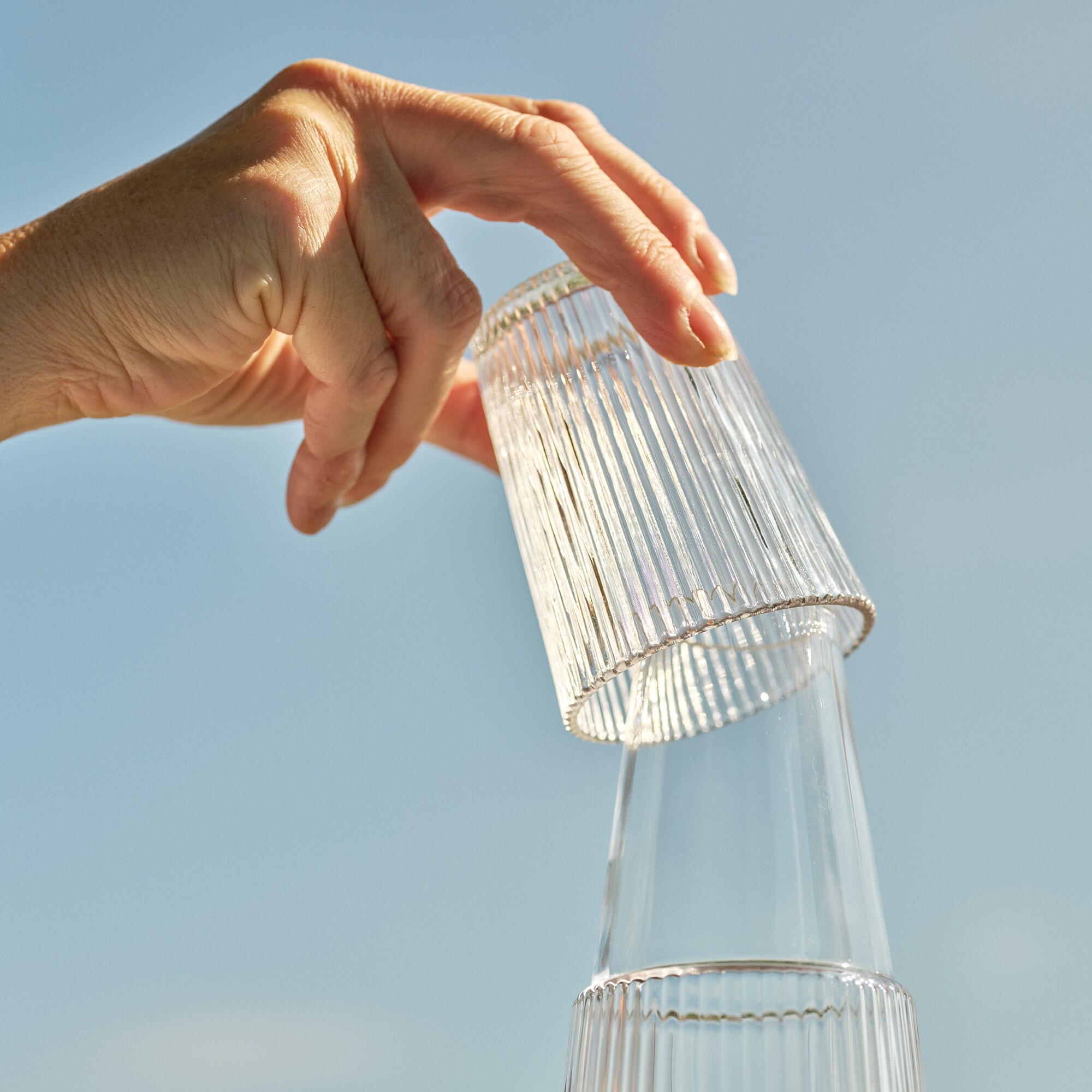 Pilastro Carafe 1L With Glass 0.2L