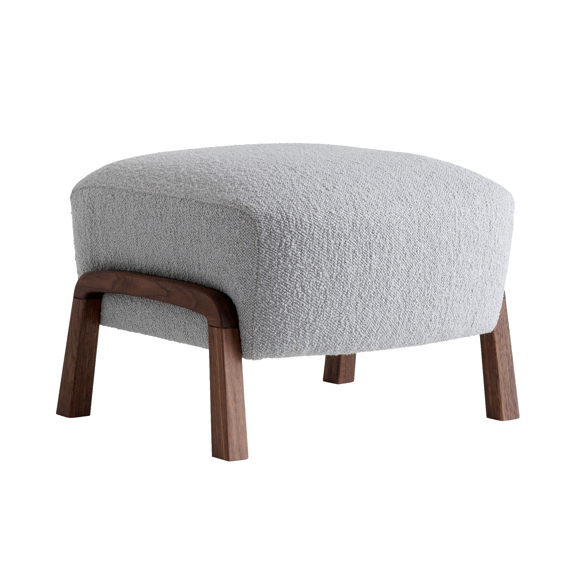 Wulff ATD3 Pouf Frame Walnut