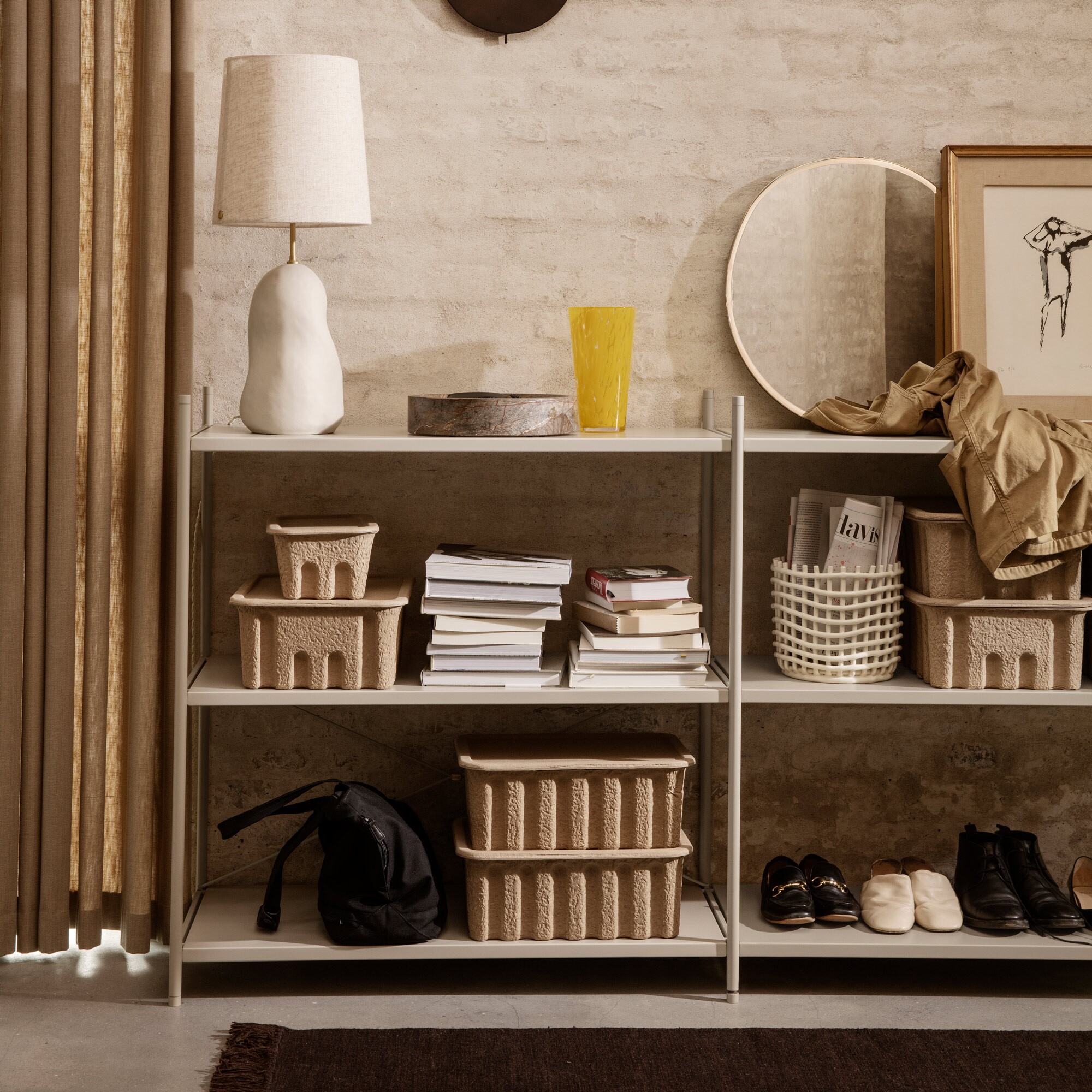 Paper Pulp Box Set Of 2