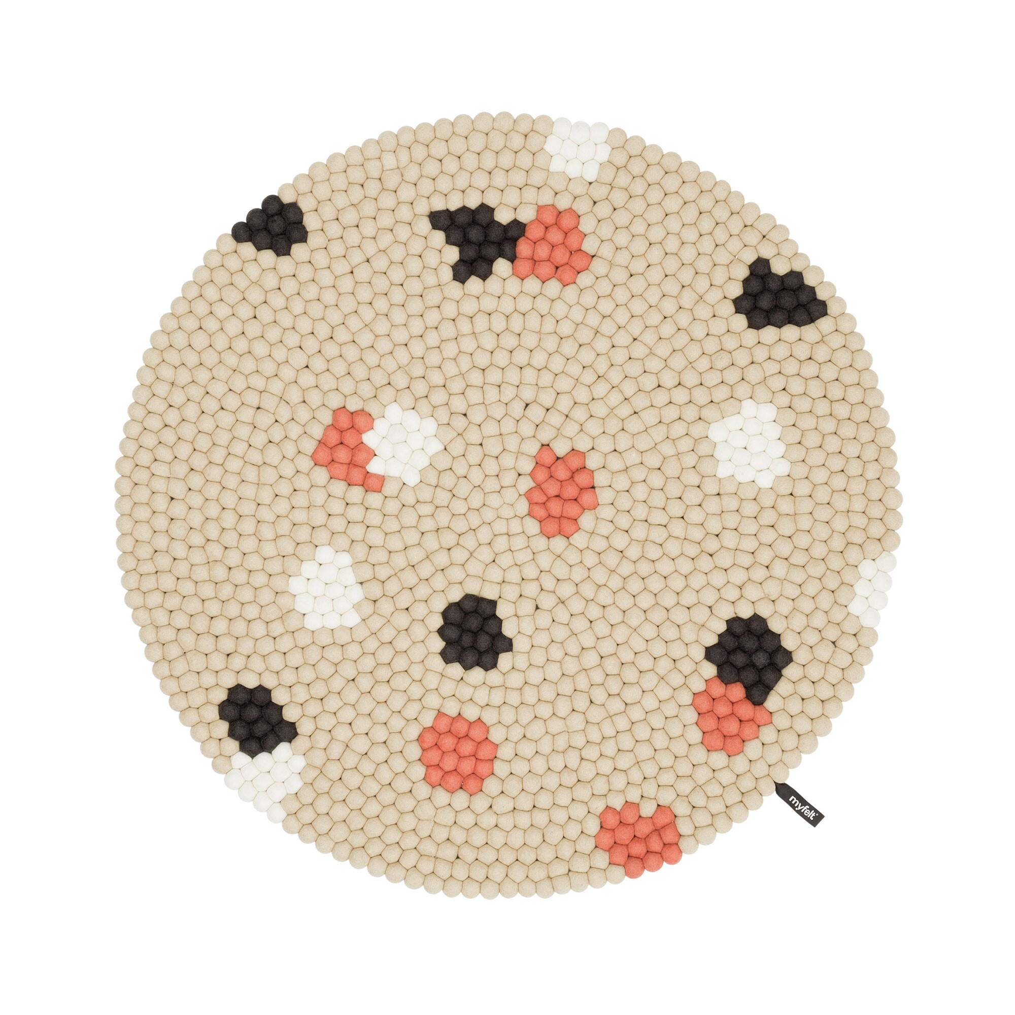 Terra Ocean Felt Ball Rug