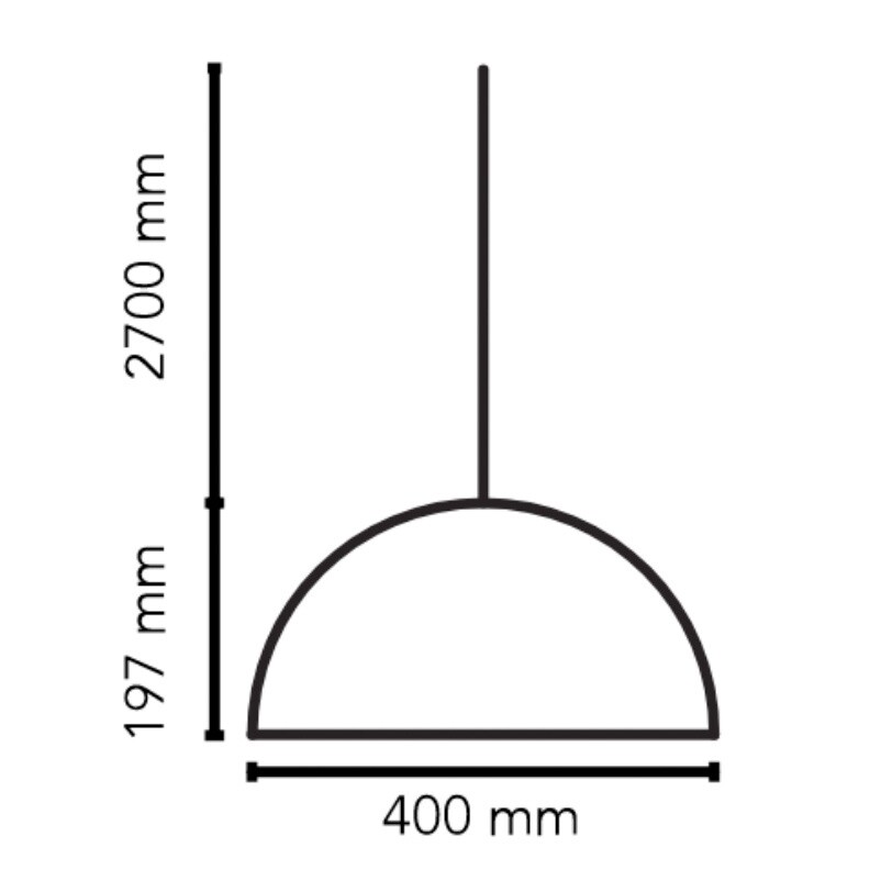Skygarden Small Suspended Lamp