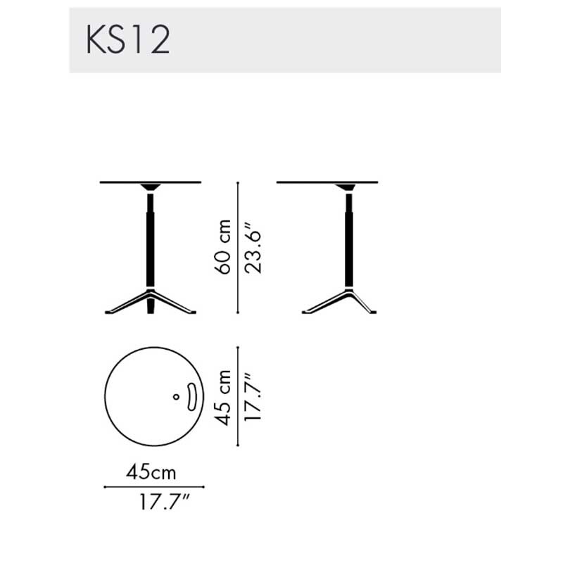 Little Friend™ KS12 Side Table Frame Lacquered