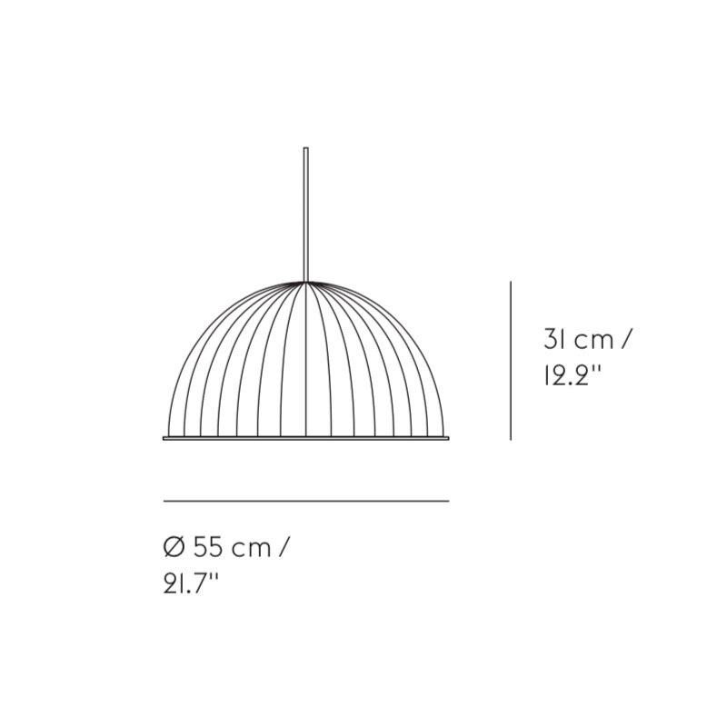 Under The Bell Suspension Lamp Ø55cm