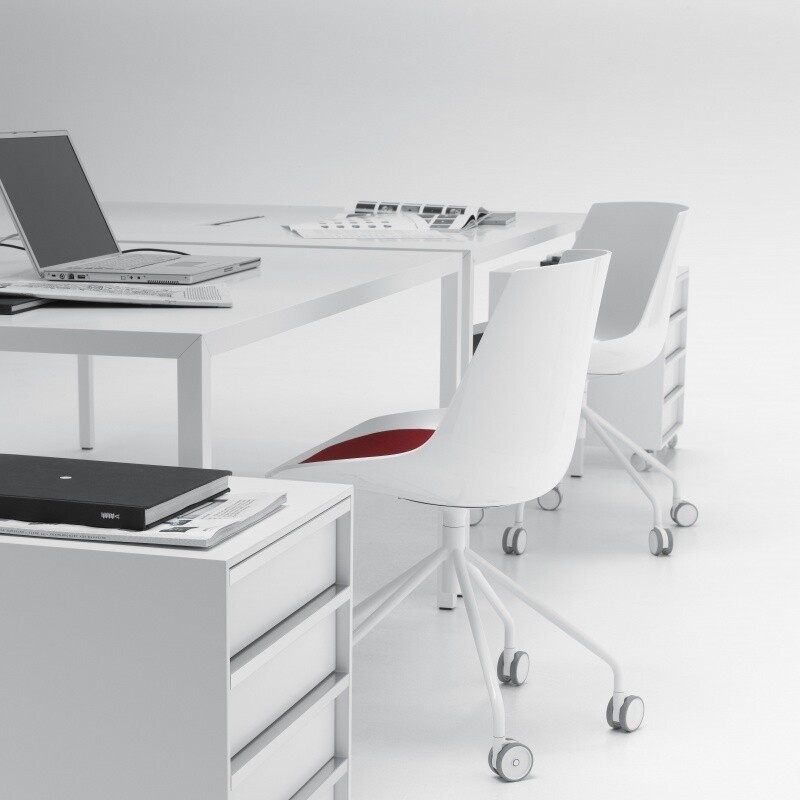 Tense Dining Table White