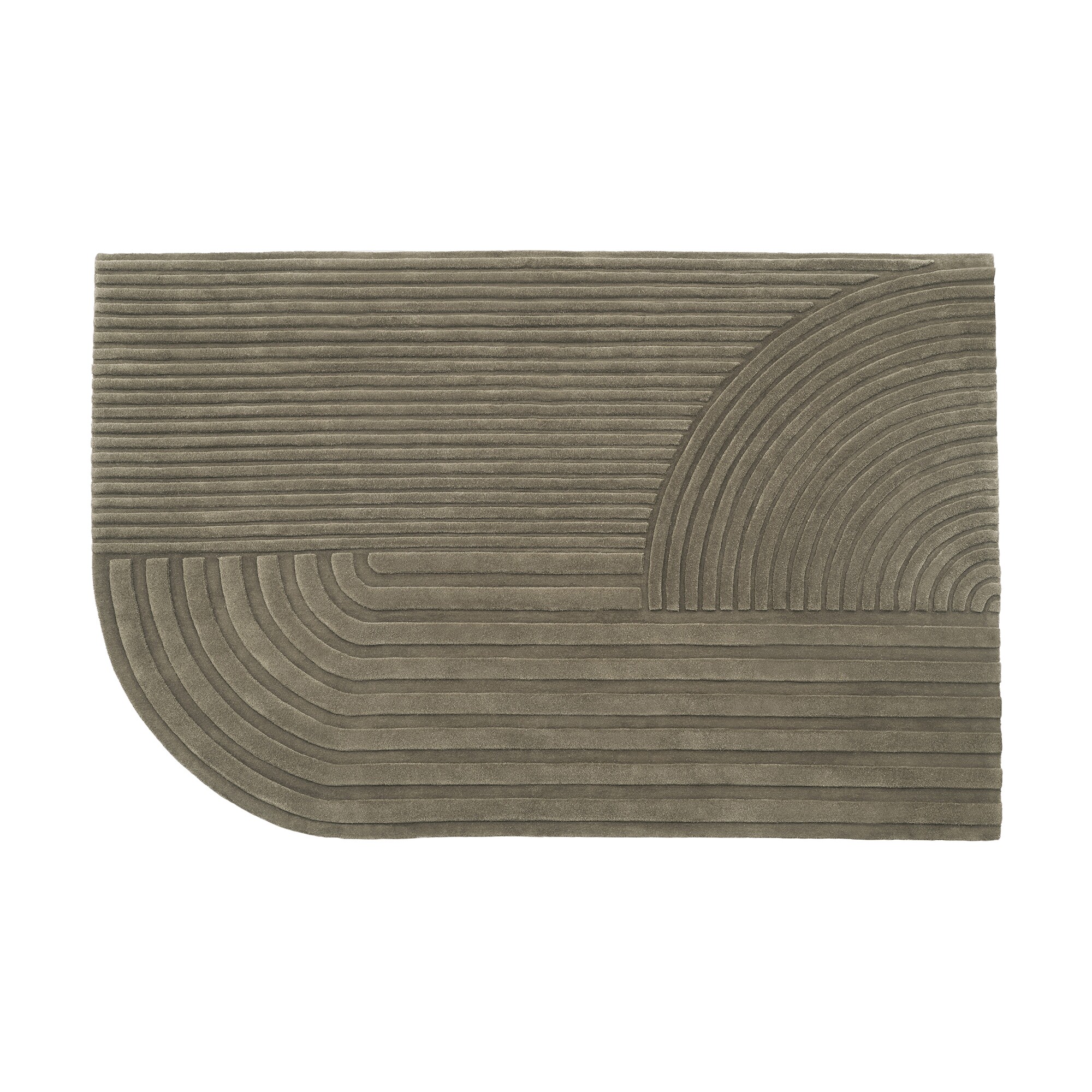 Relevo New Zealand Wool Rug 200x300cm