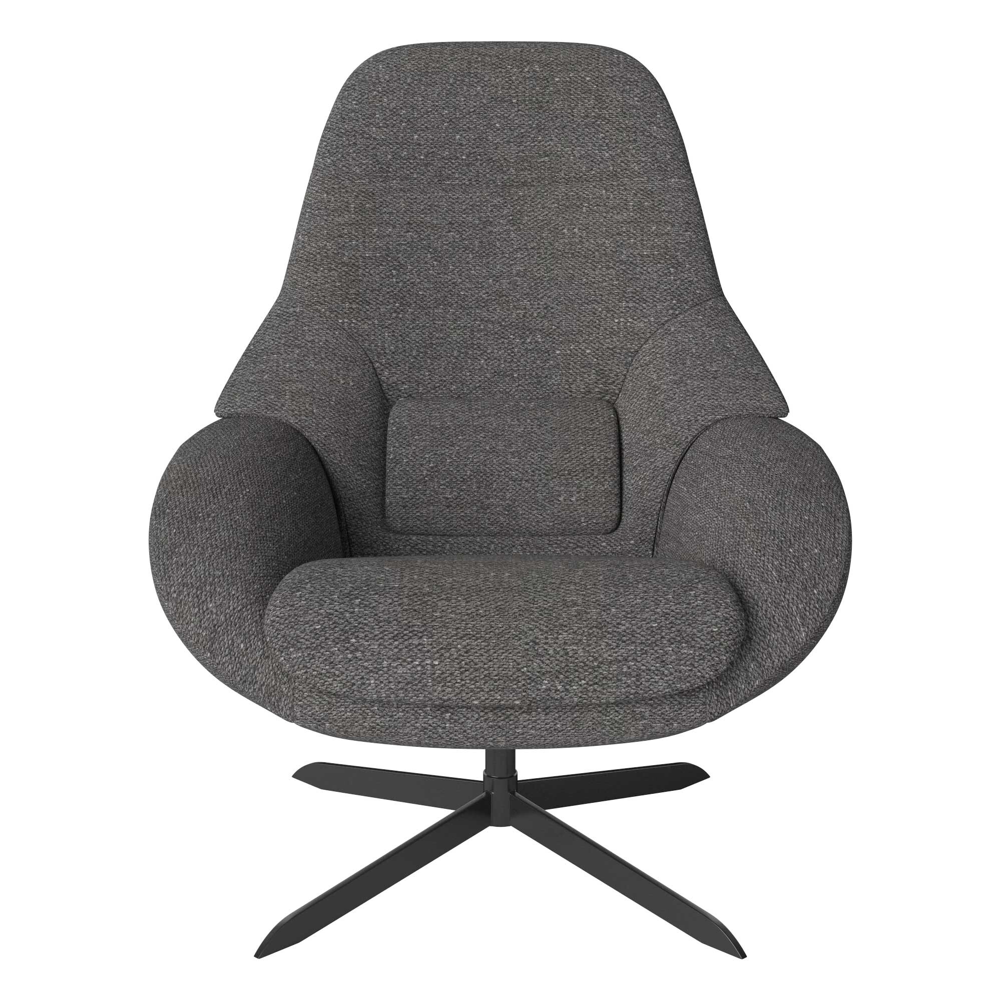 Saga Armchair Black Base