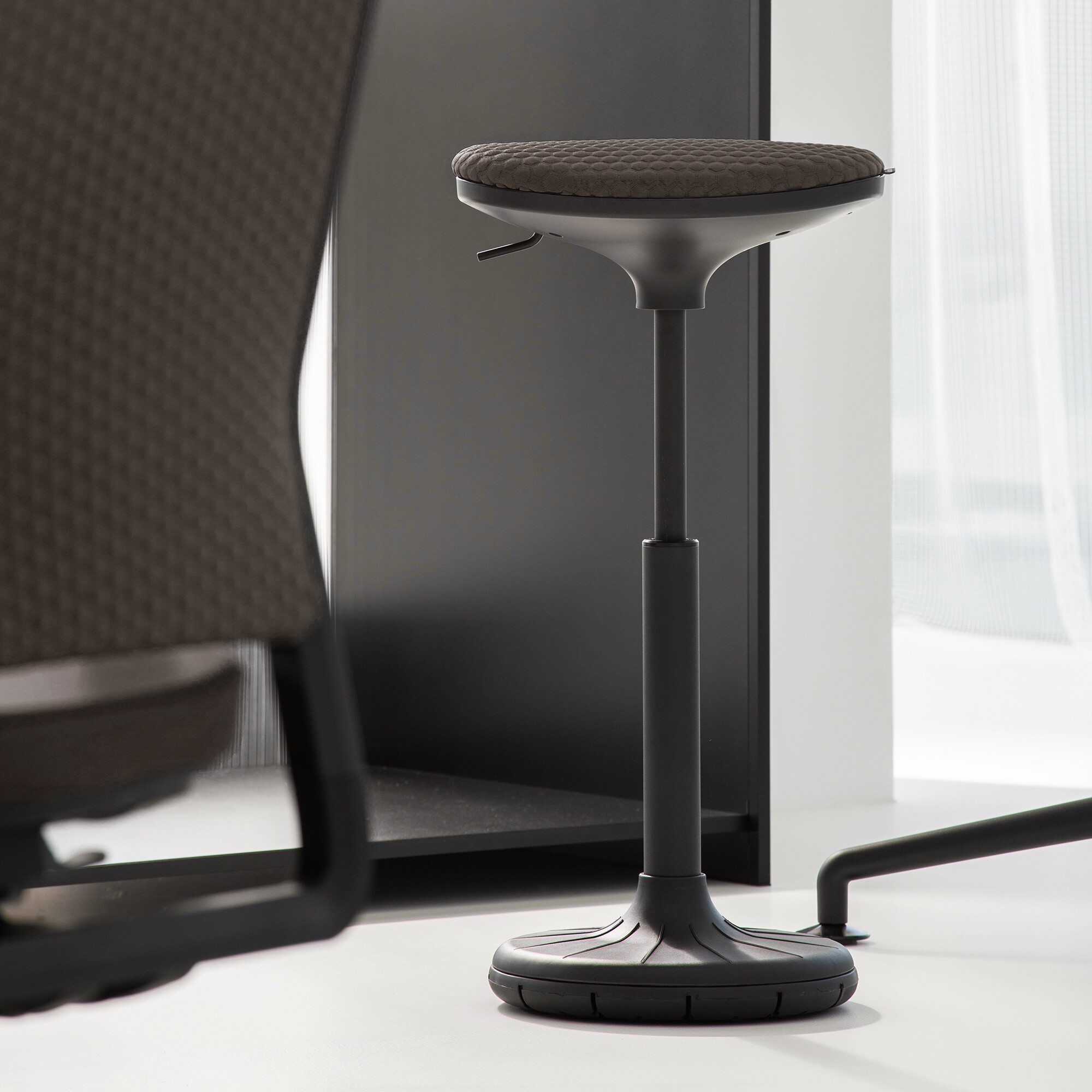 W3 3D Stool Base-Sole Black