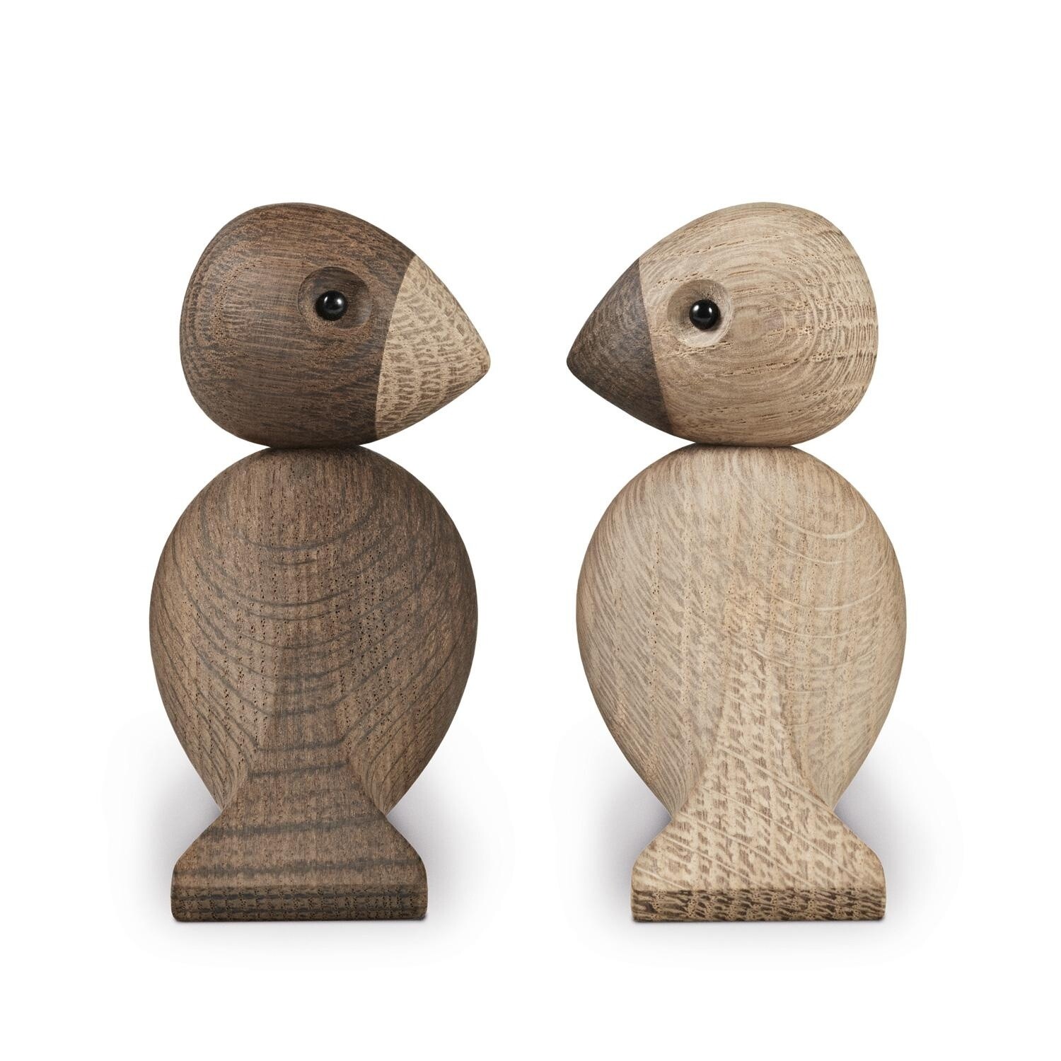 Wooden Figurines Lovebirds