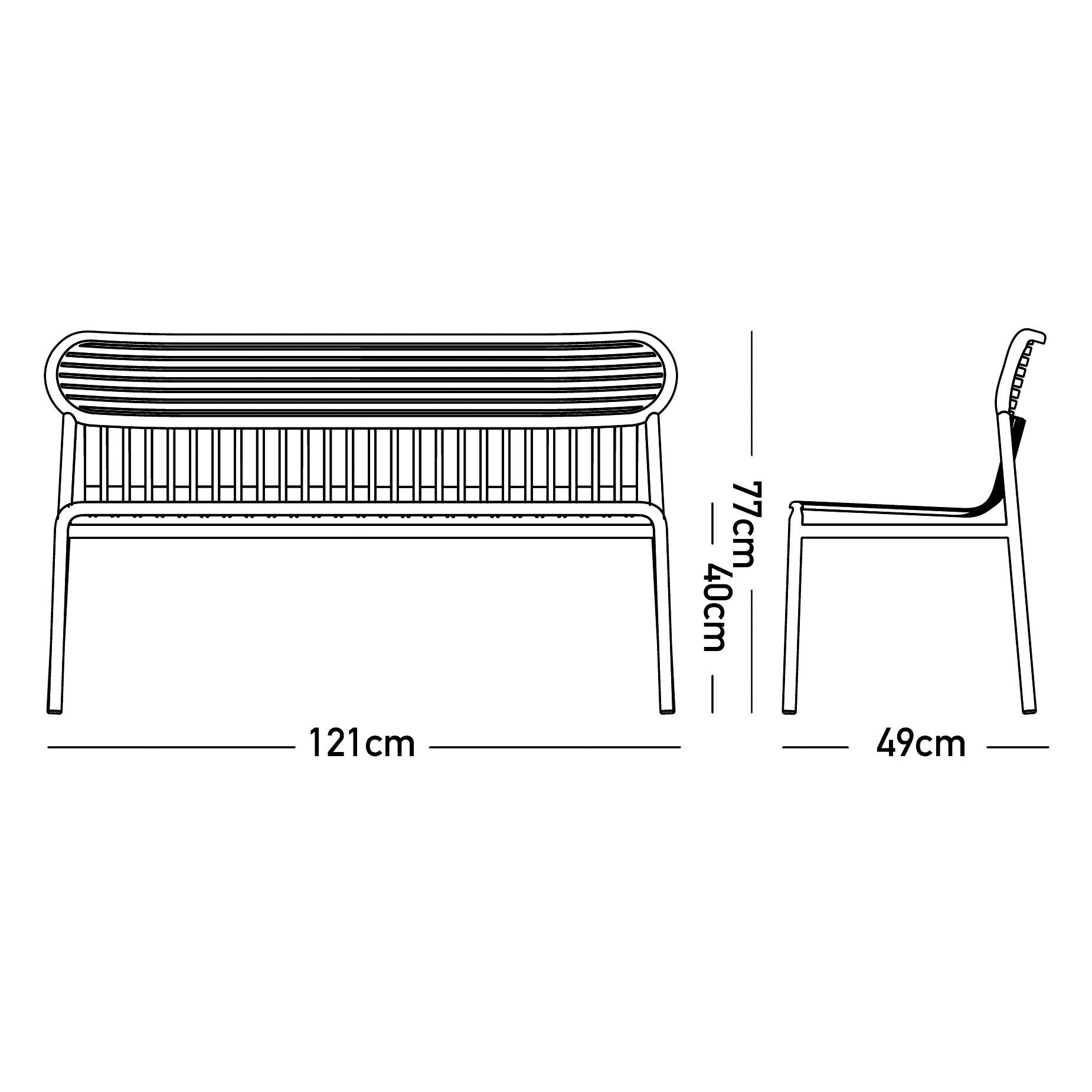 Week-End Outdoor Bench