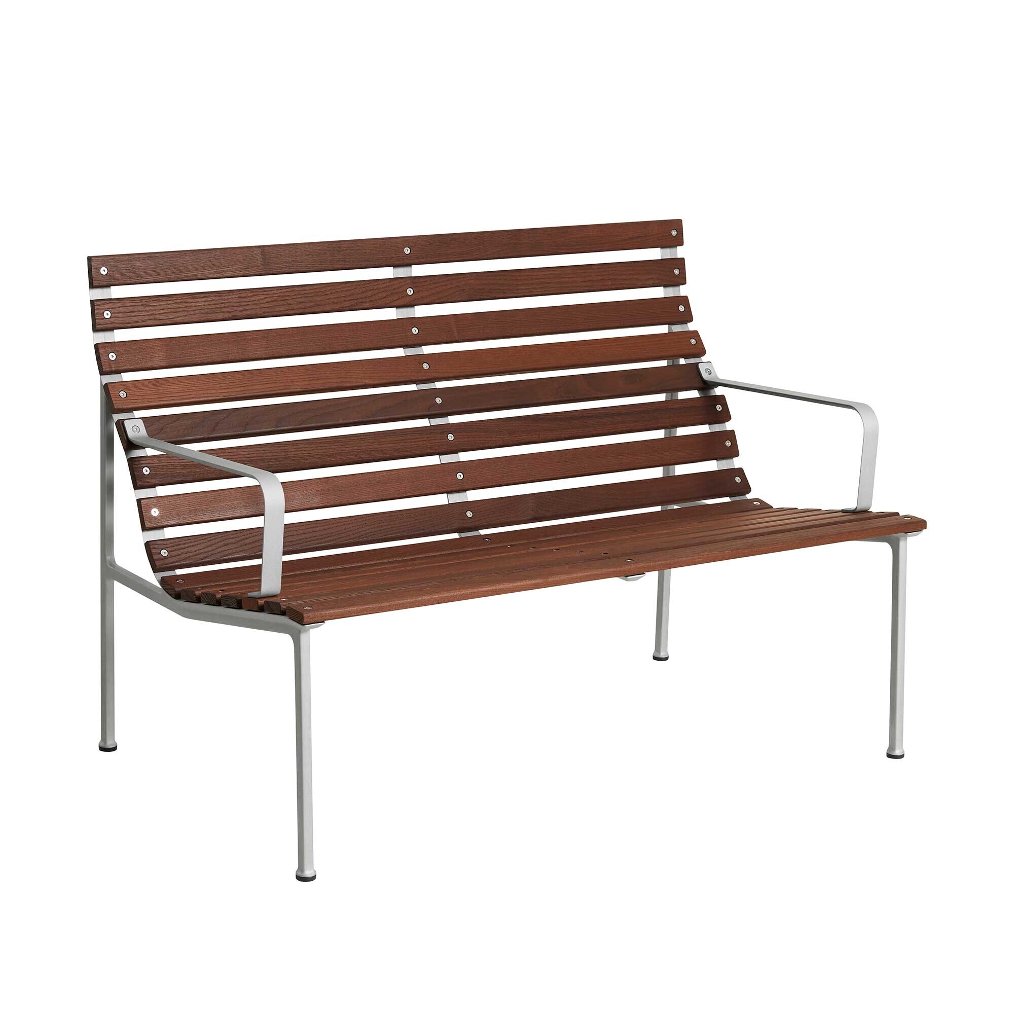 Traverse Outdoor Lounge Bench with Armrests