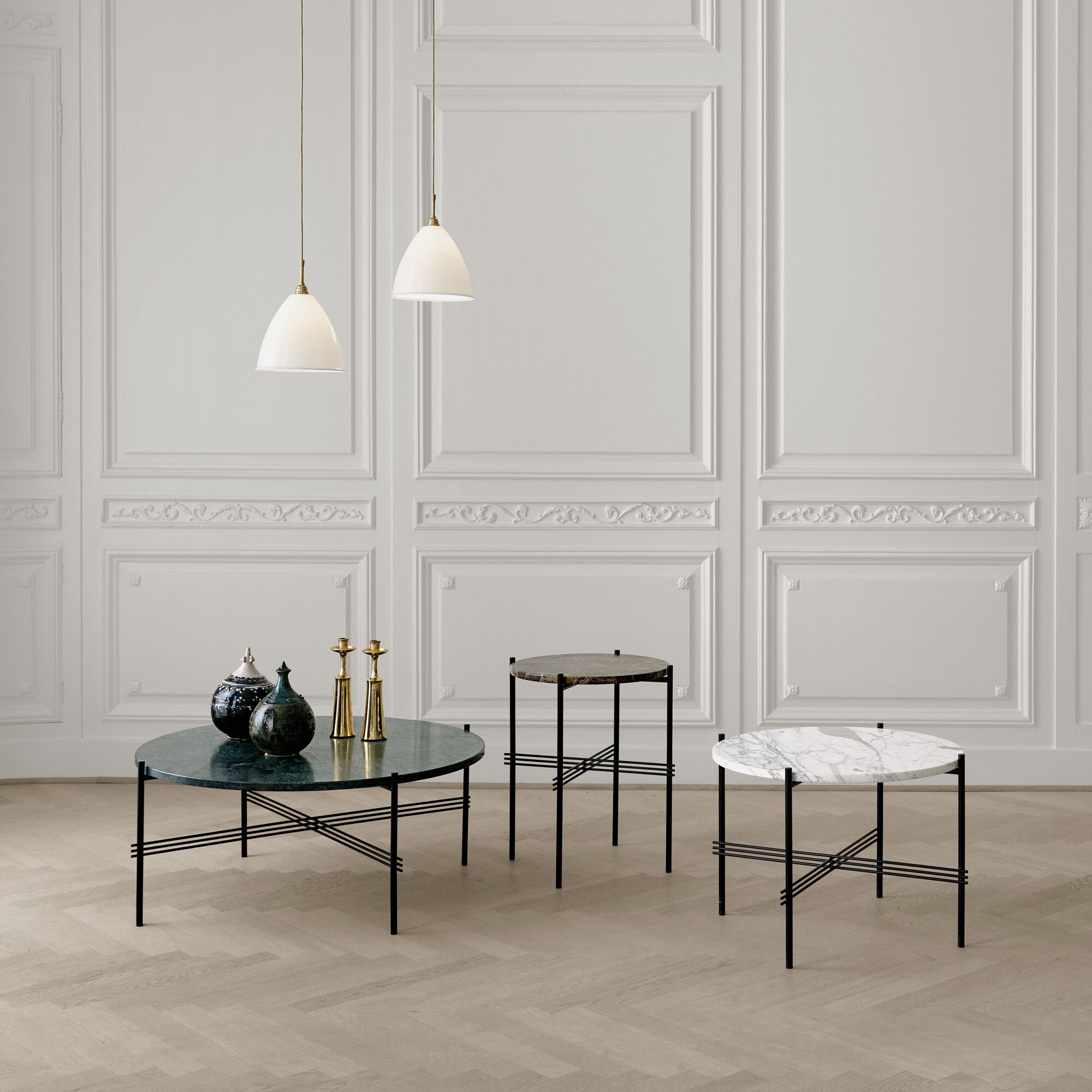 TS Side Table Marble Ø40cm