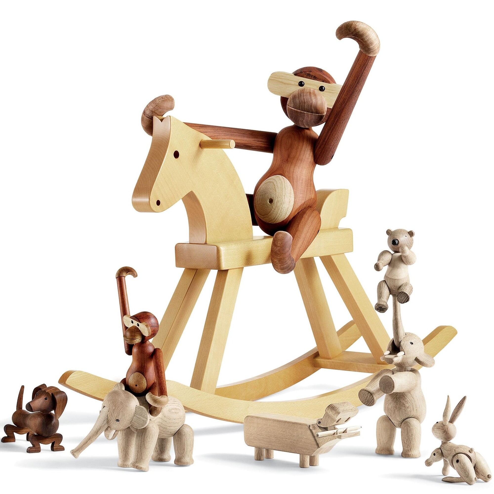 Wooden Figurine Rabbit