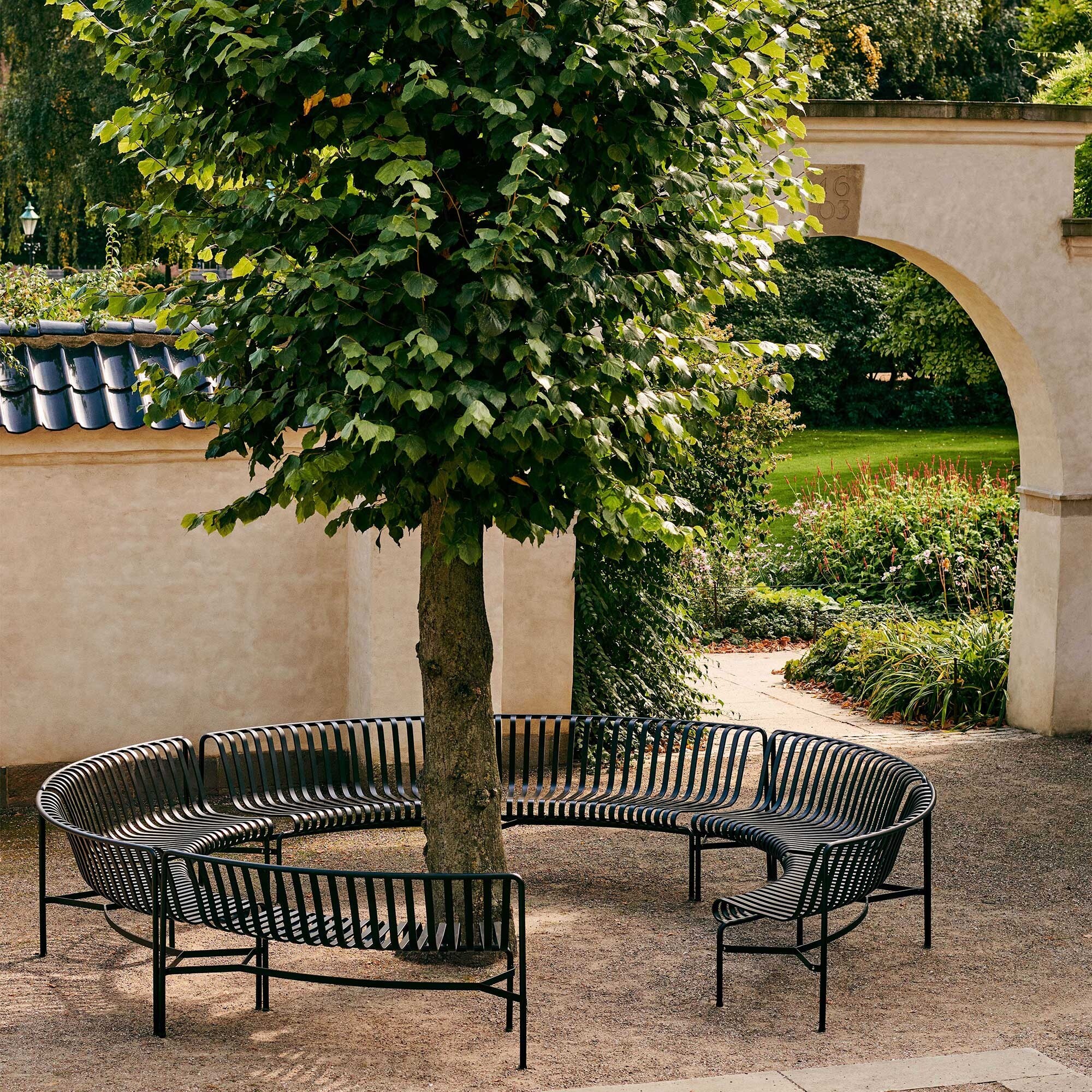 Palissade Dining Park Bench In/In Set of 2