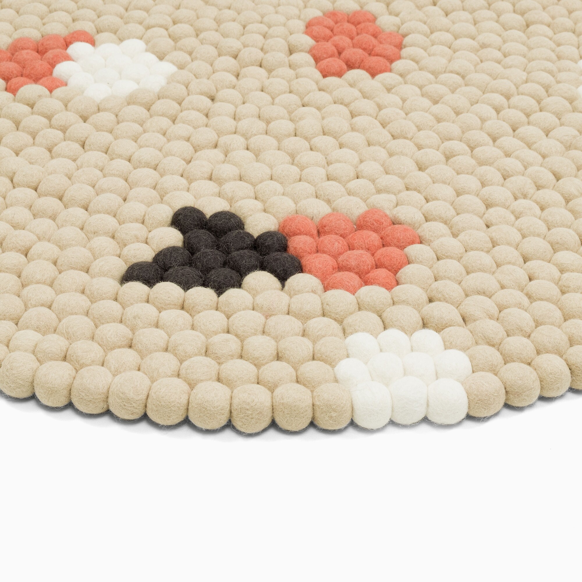 Terra Ocean Felt Ball Rug