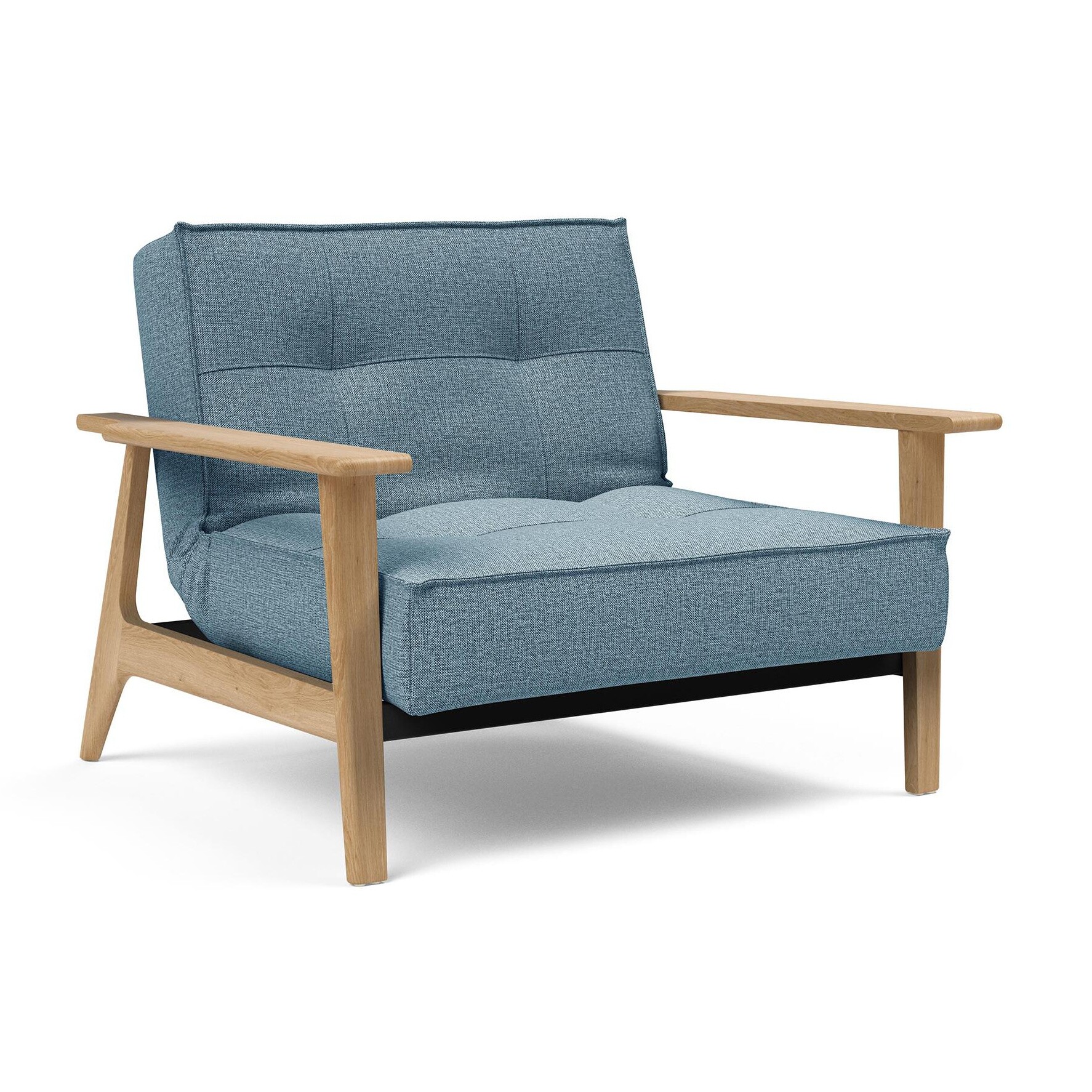 Splitback Frej Easy Chair Oak