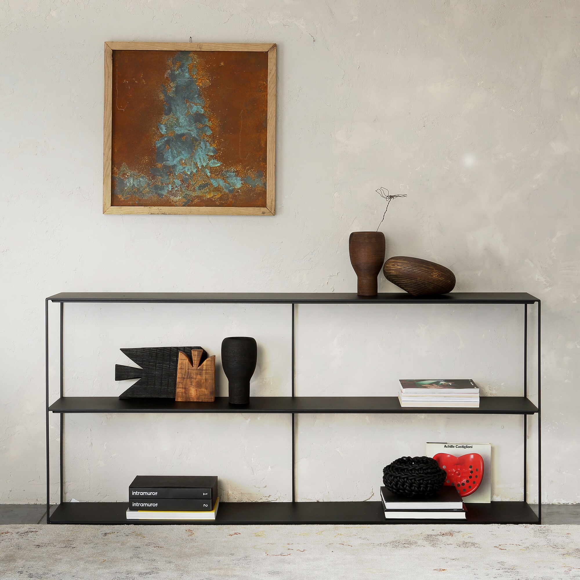 Slim Irony 2021 Shelf 180x31x64cm