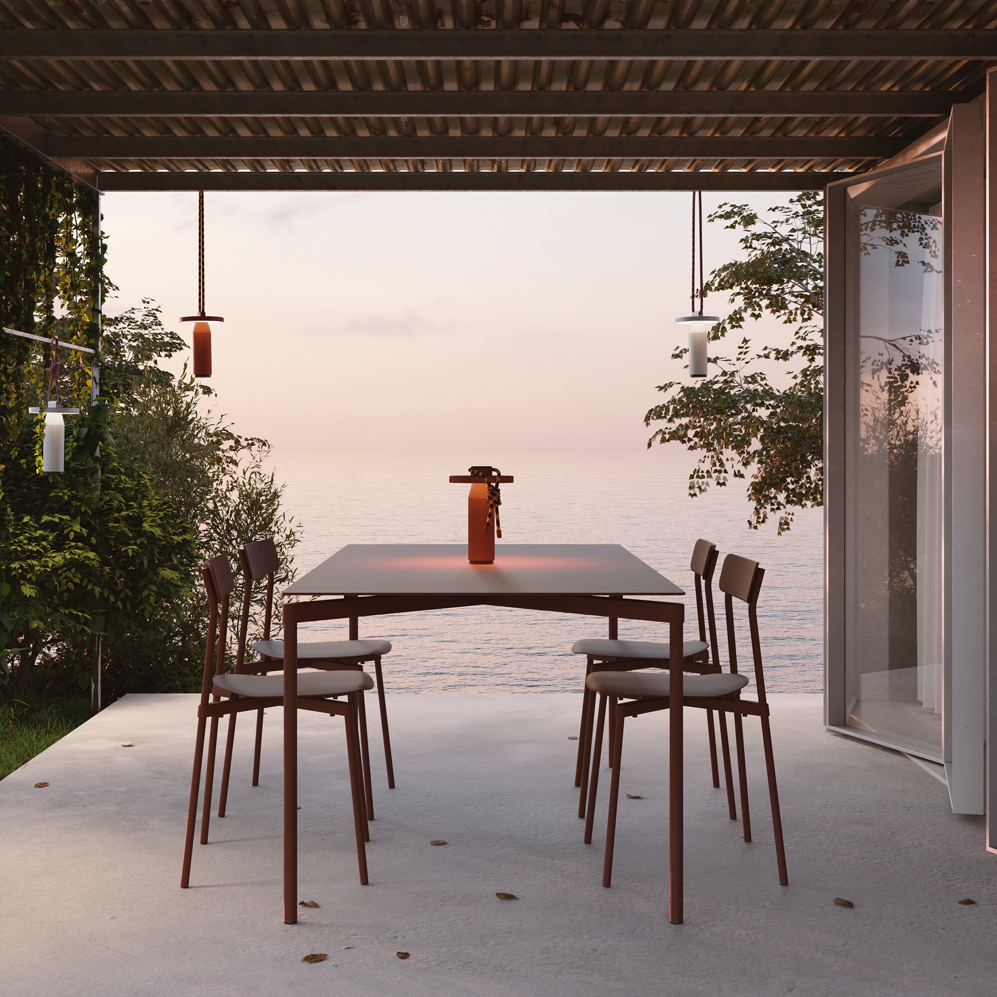 Quasar LED Lamp with Battery