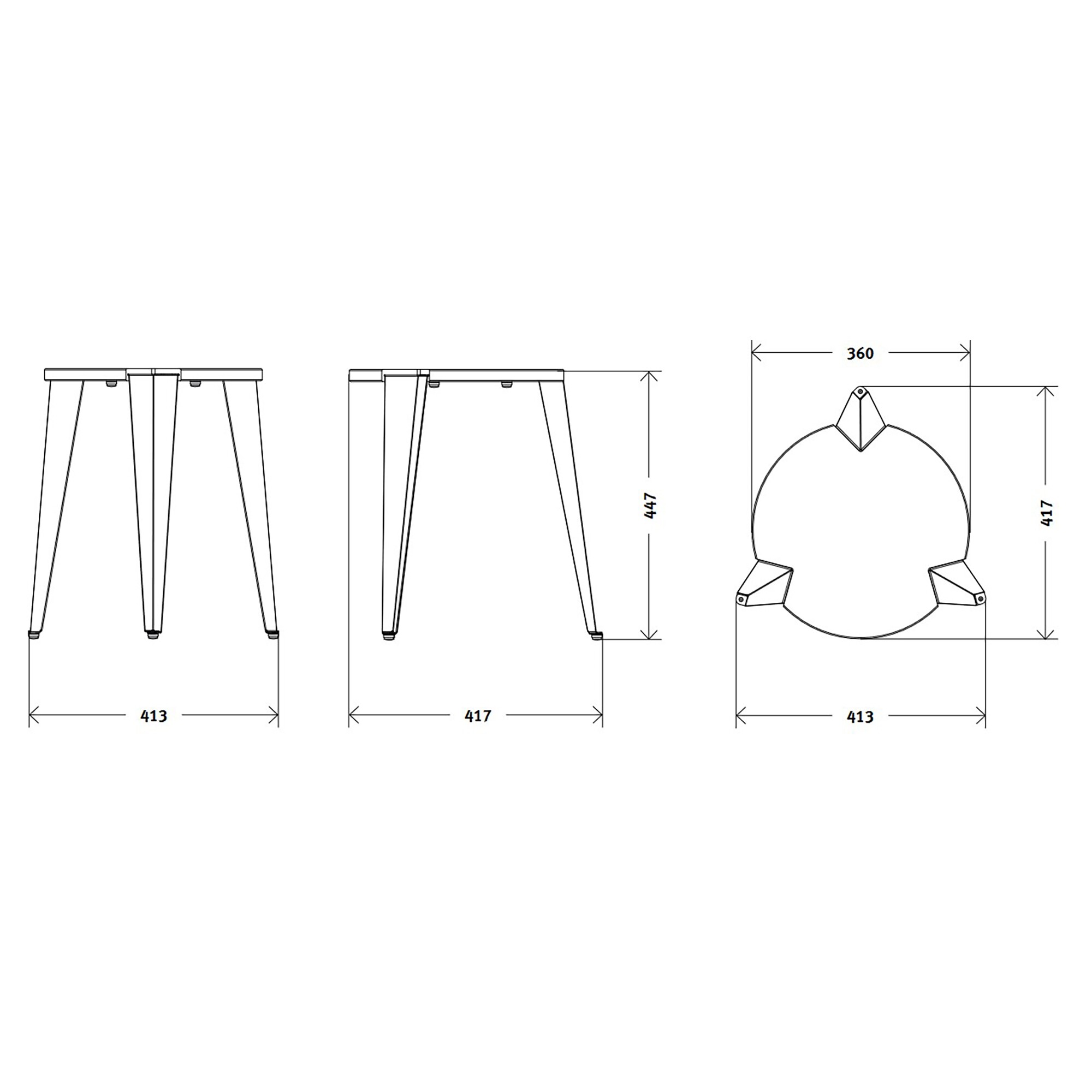 Vogt Model 1563 Stool