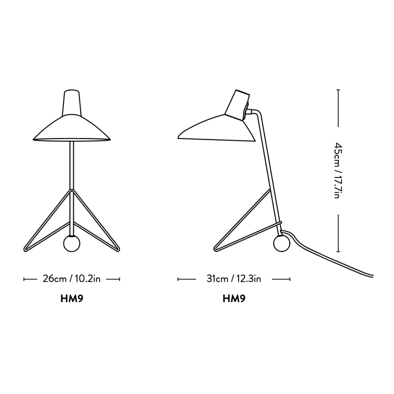 Tripod HM9 Table Lamp