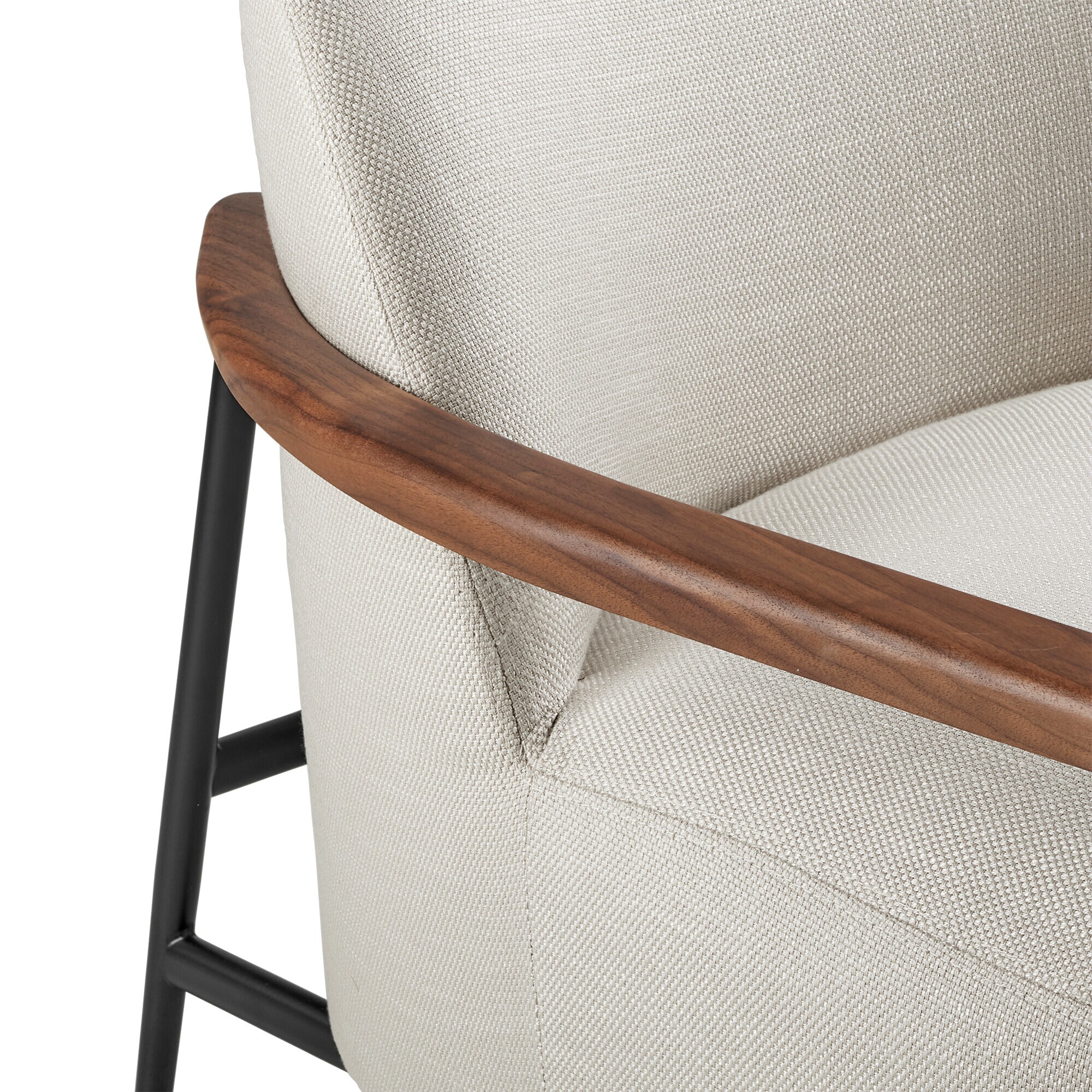 Sejour Lounge Chair with Armrests