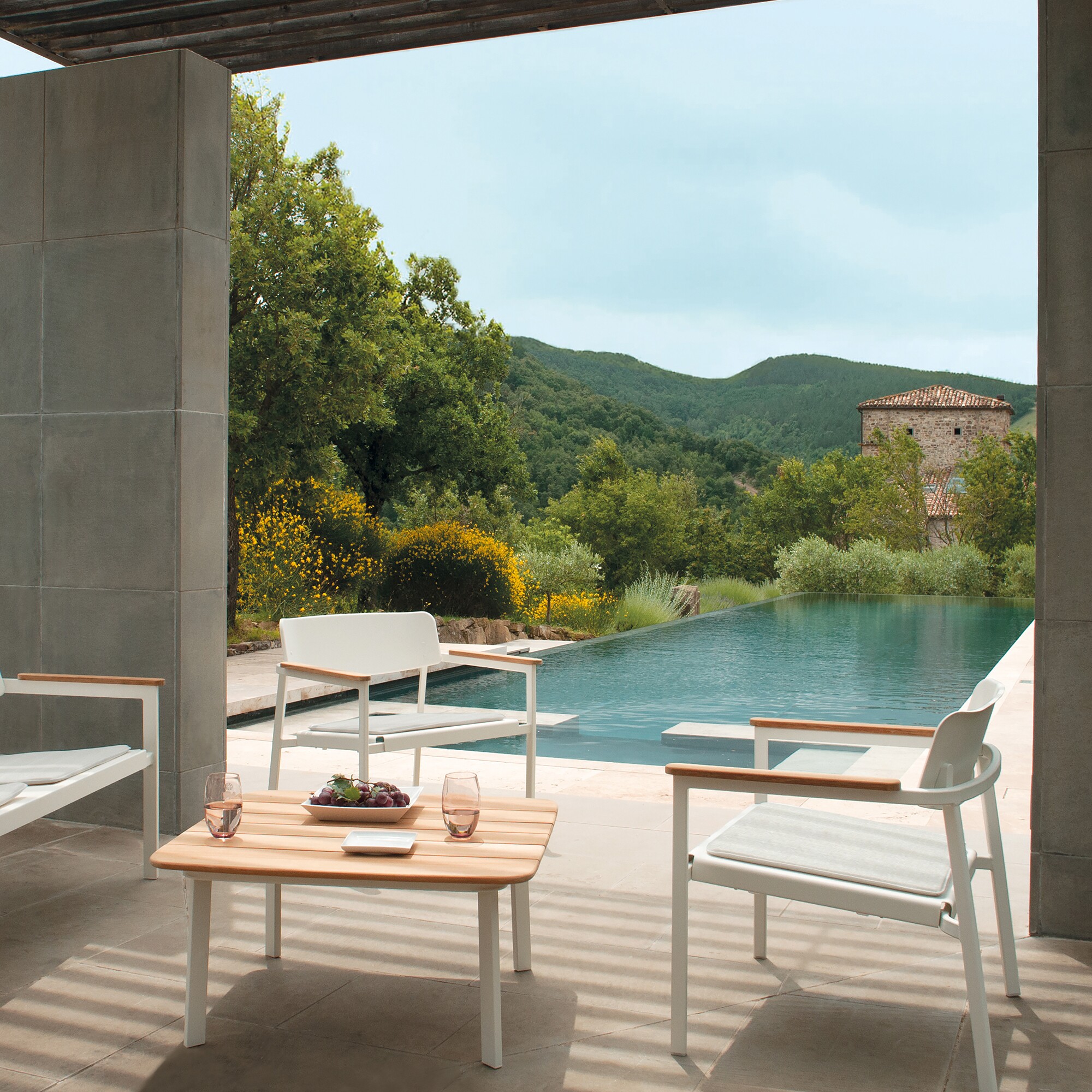 Shine Lounge Garden Armchair Teak