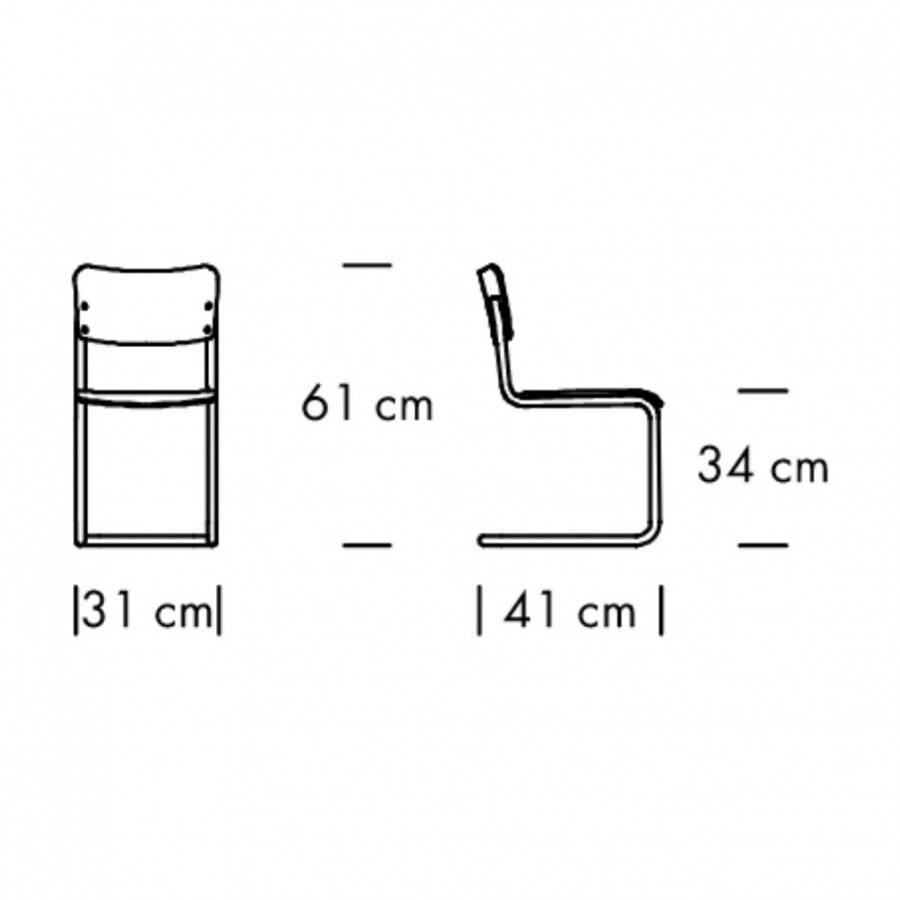 S 43 K Cantilever Children's Chair