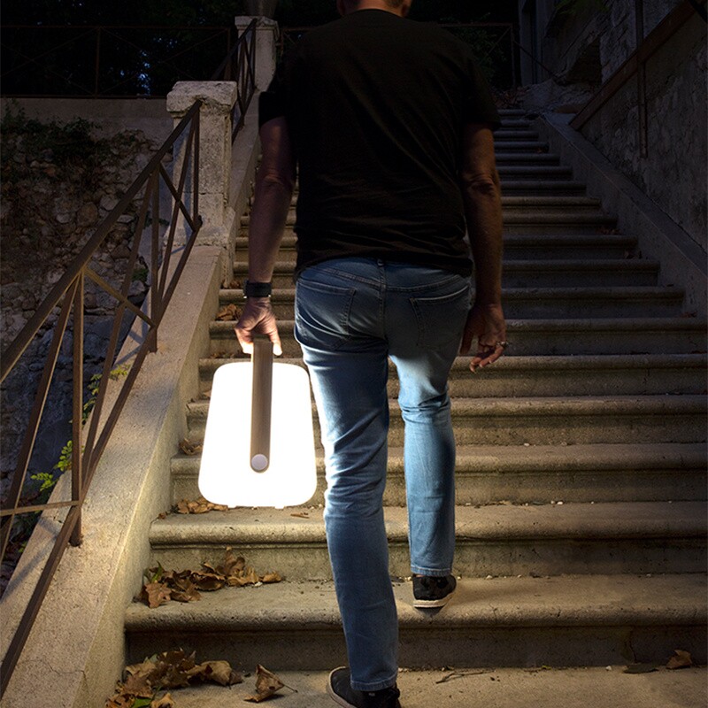 Special Edition Balad Bamboo LED Lamp With Battery H 38cm