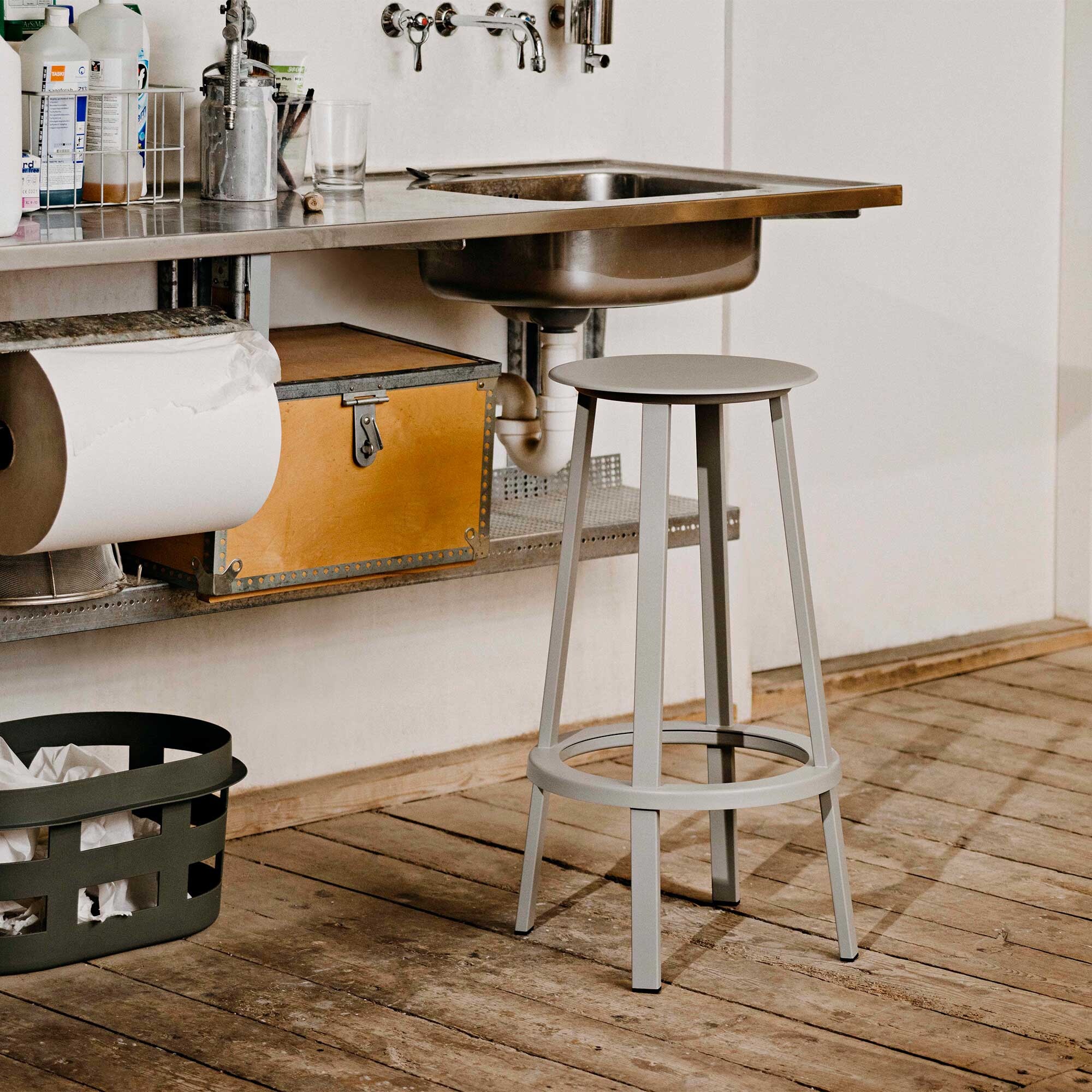 Revolver Bar Stool High