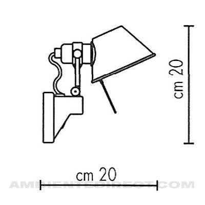 Tolomeo Micro Faretto LED Wall Lamp