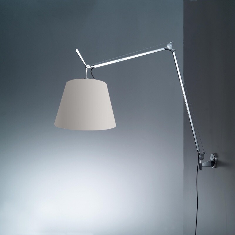 Tolomeo Mega Parete Satin Wall Lamp