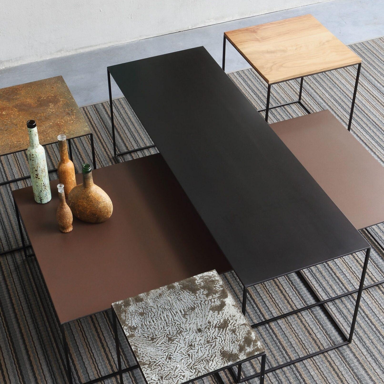 Slim Irony Side Table 41x41cm