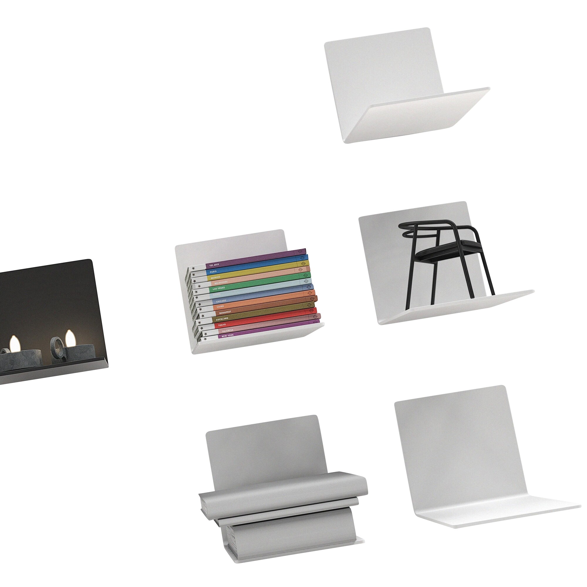 Unu 4020 Wall Shelf 15x15x15cm