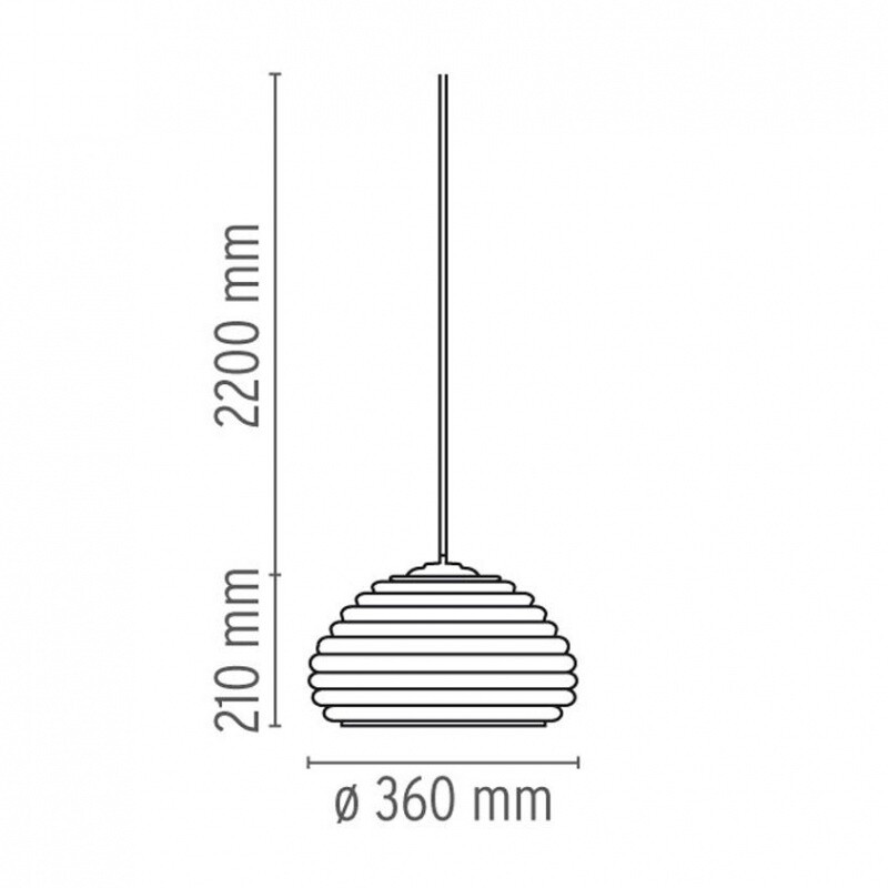 Splügen Bräu Suspension Lamp