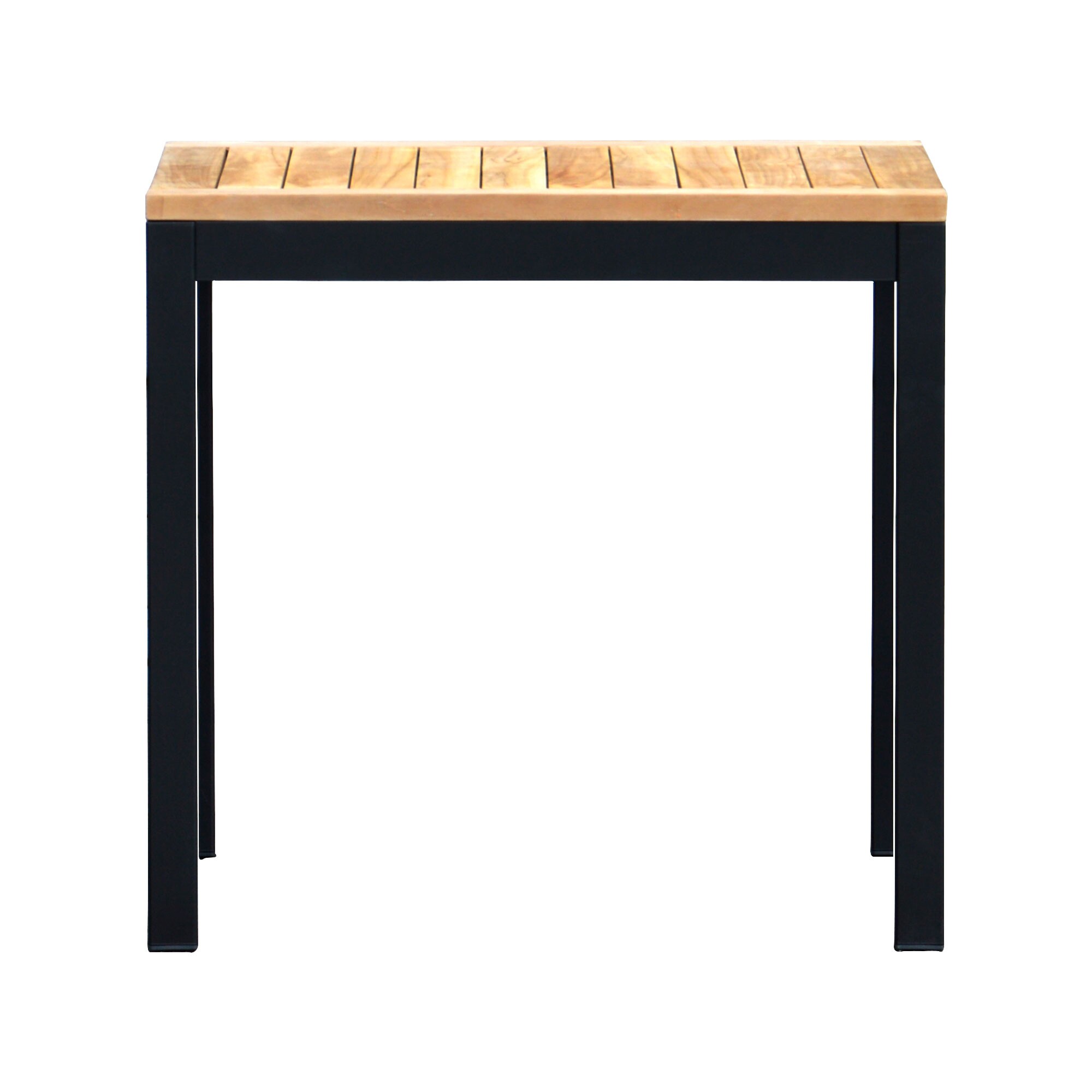 Quadrat Garden Table Black Base