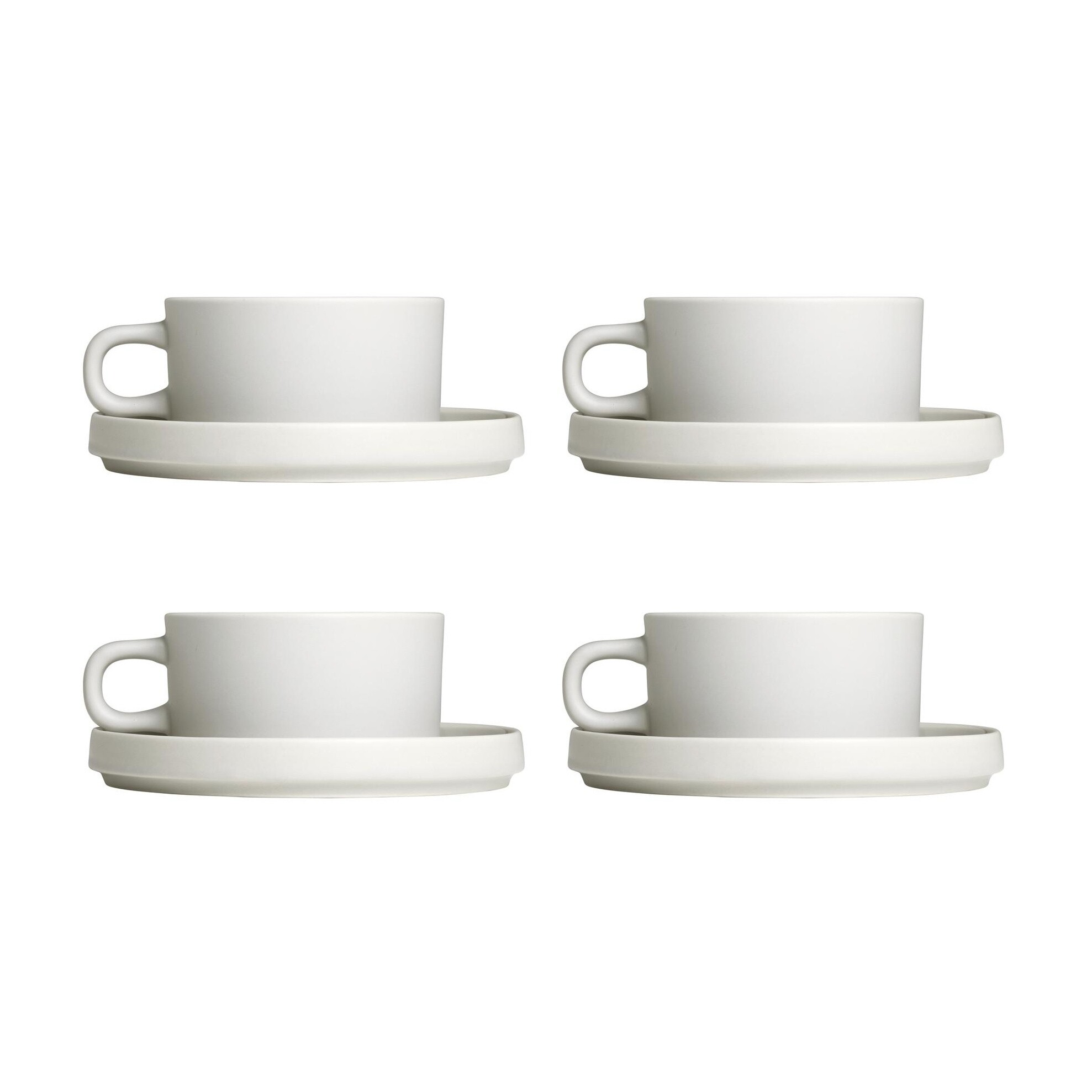 Pilar Tea Cup and Saucer Set Of 4
