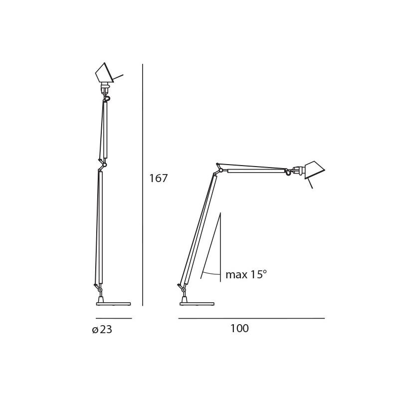 Tolomeo Lettura Reading Lamp