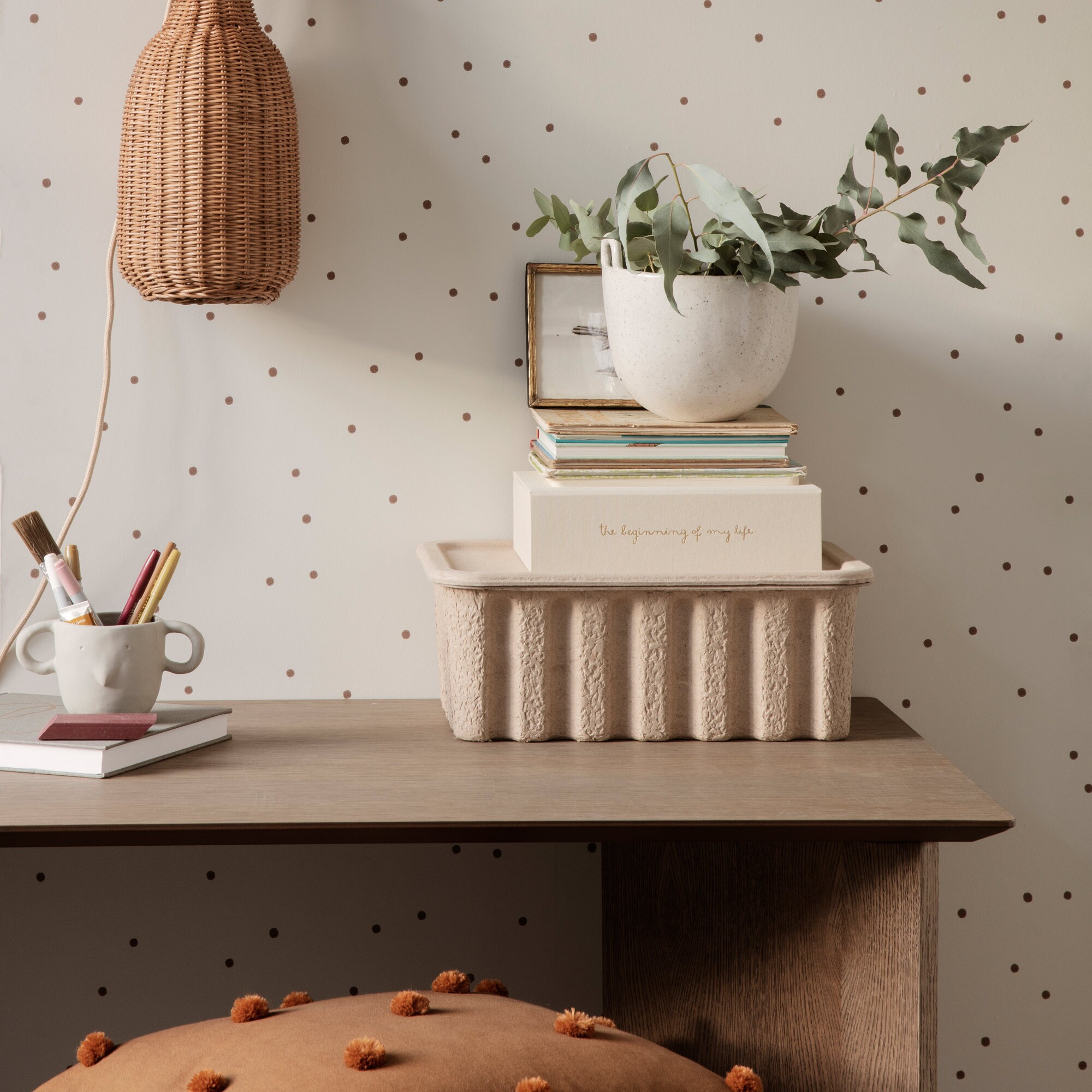 Paper Pulp Box Set Of 2