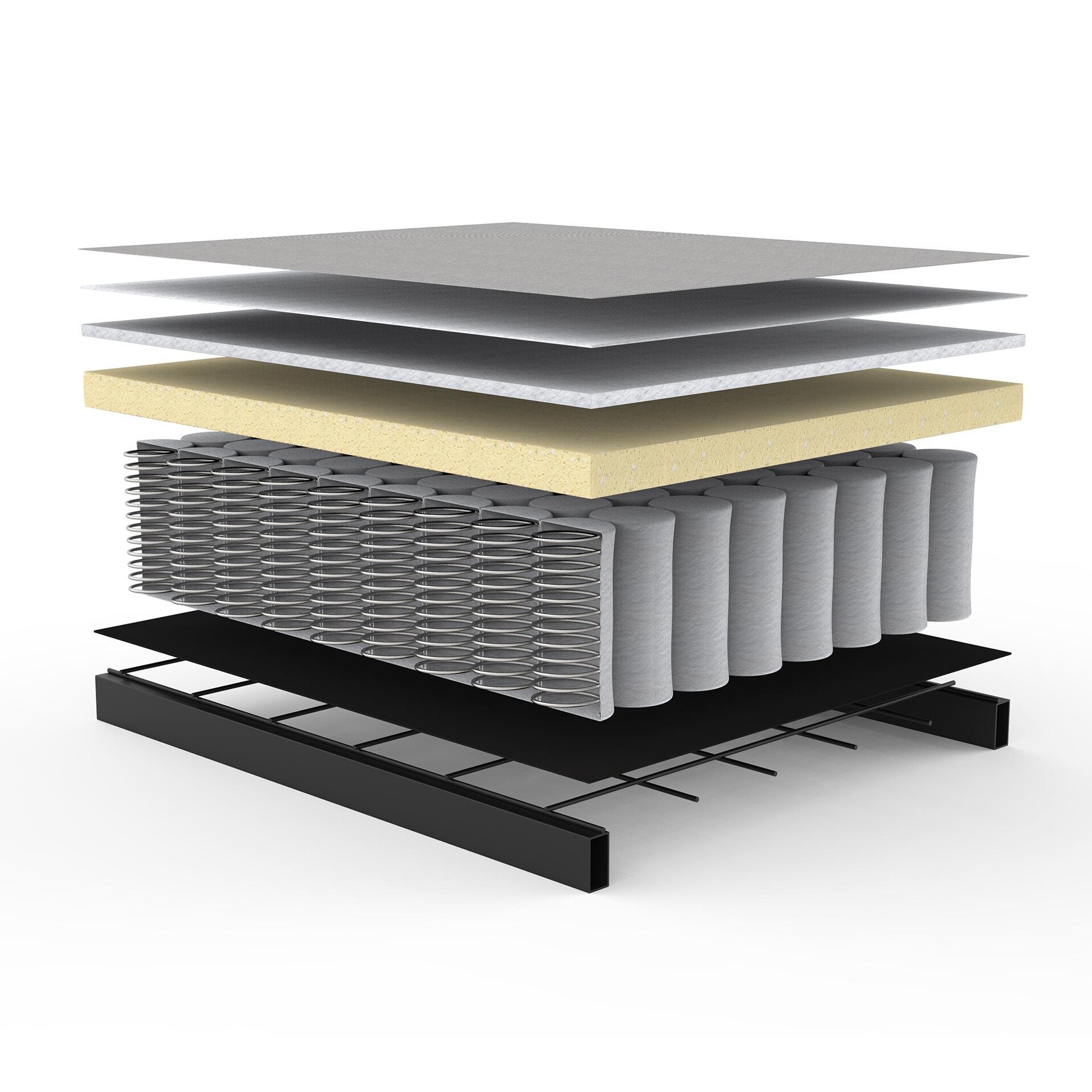 Long Horn Deluxe Excess Sofa Bed with Armrests 245x114cm