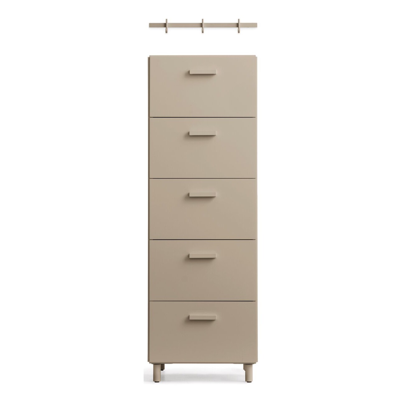 Relief Chest of Drawers High with Legs 41x115cm