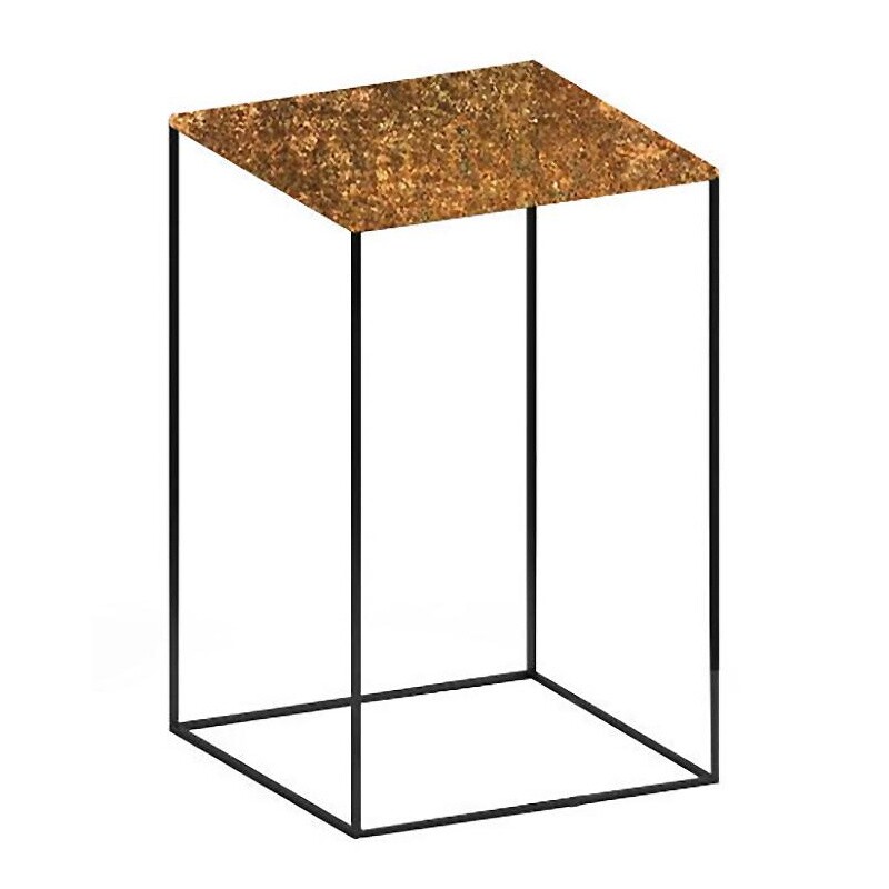 Slim Irony Art Side Table 41x41x64cm