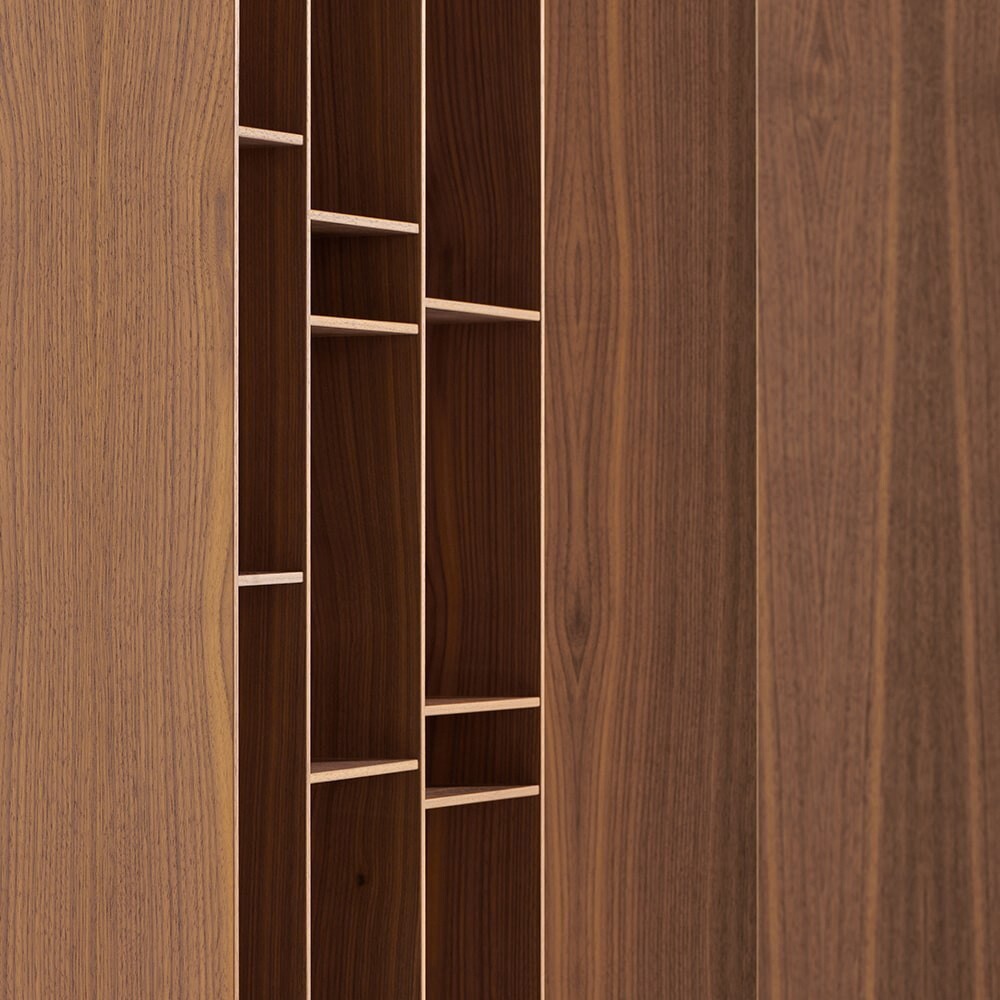 Random Wood 2C Bookshelf