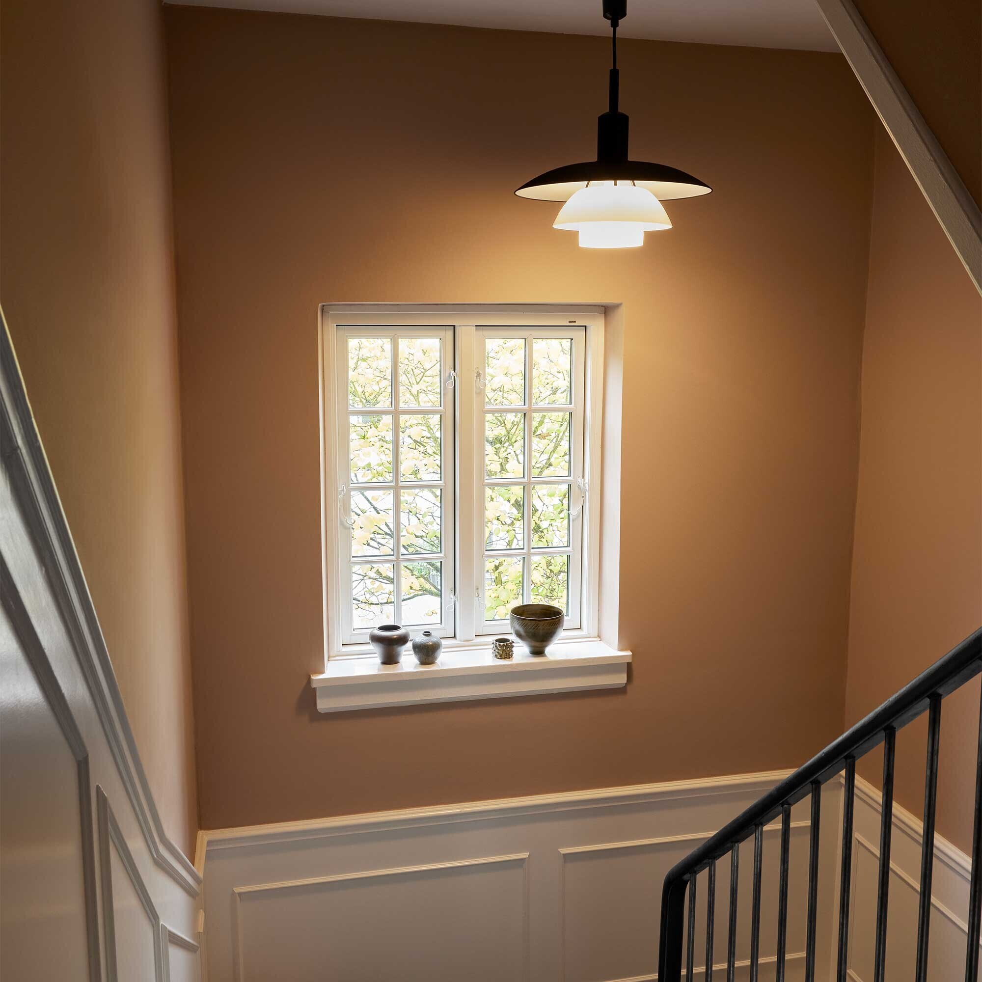 PH 5/5 LED Suspension Lamp Opal Glass and Metal